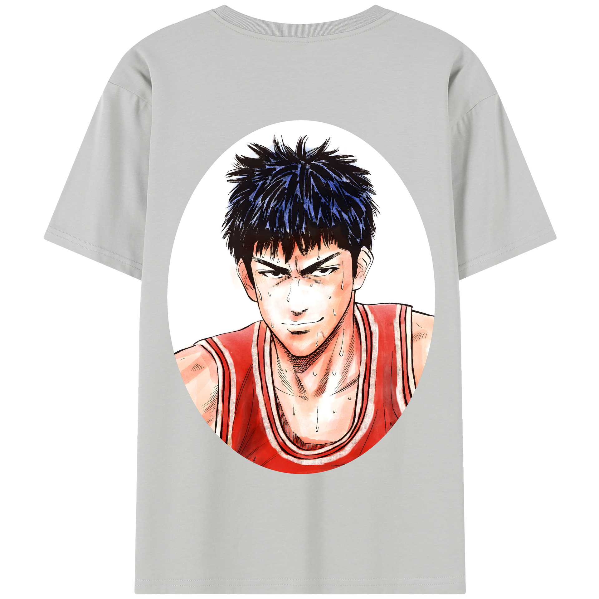 SLAM DUNK／スラムダンク 綿100％半袖Tシャツ（背面プリント）