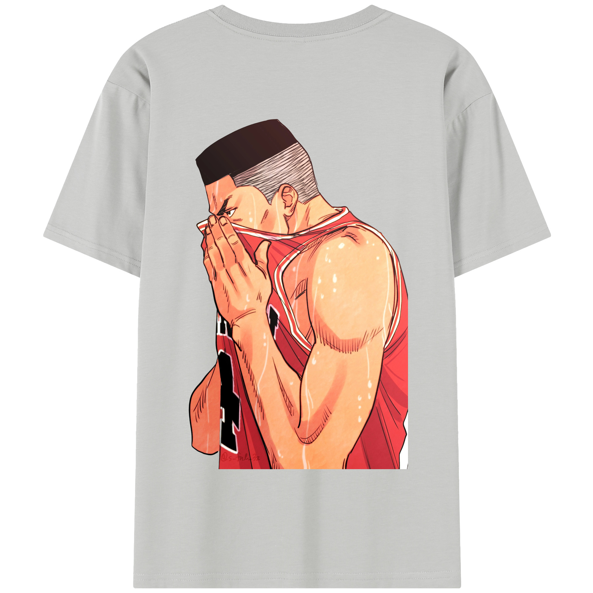SLAM DUNK／スラムダンク 綿100％半袖Tシャツ（背面プリント）