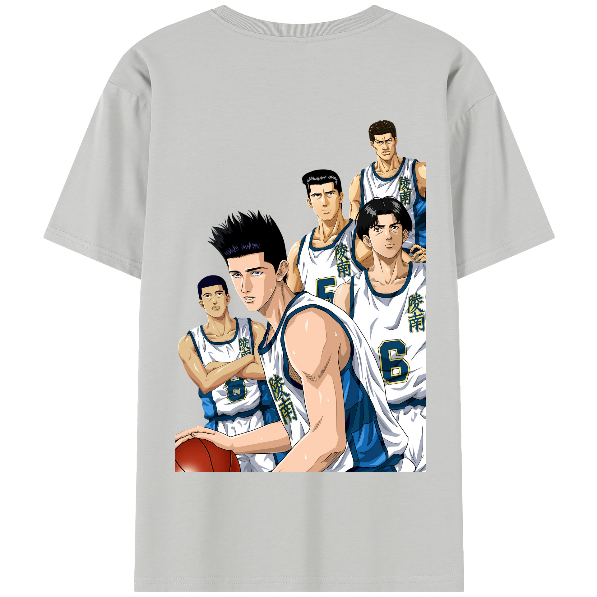 SLAM DUNK／スラムダンク 綿100％半袖Tシャツ（背面プリント）