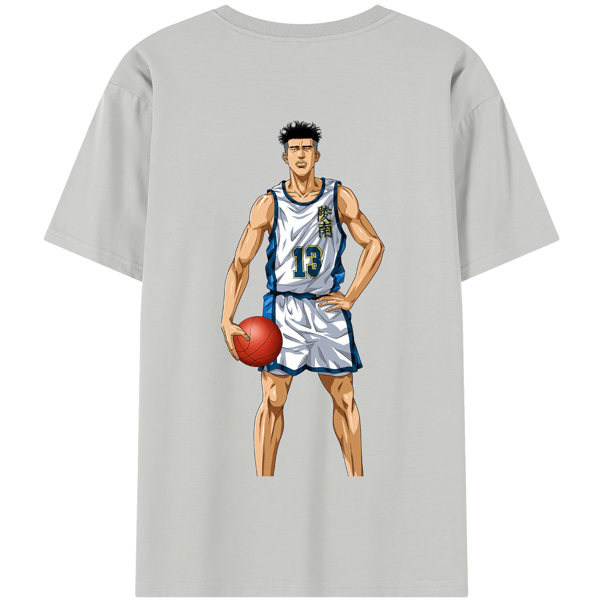 SLAM DUNK／スラムダンク 綿100％半袖Tシャツ（背面プリント）