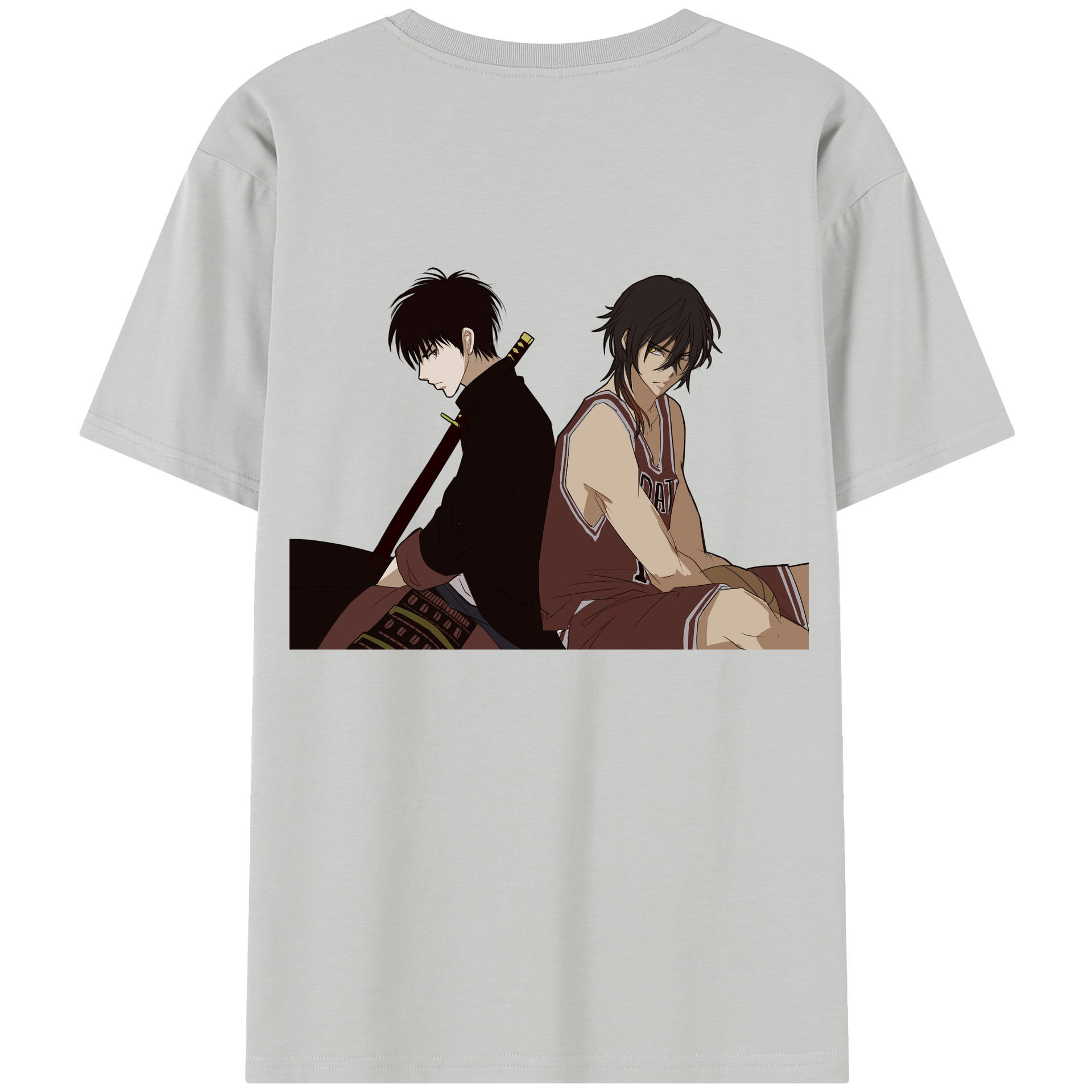 SLAM DUNK／スラムダンク 綿100％半袖Tシャツ（背面プリント）