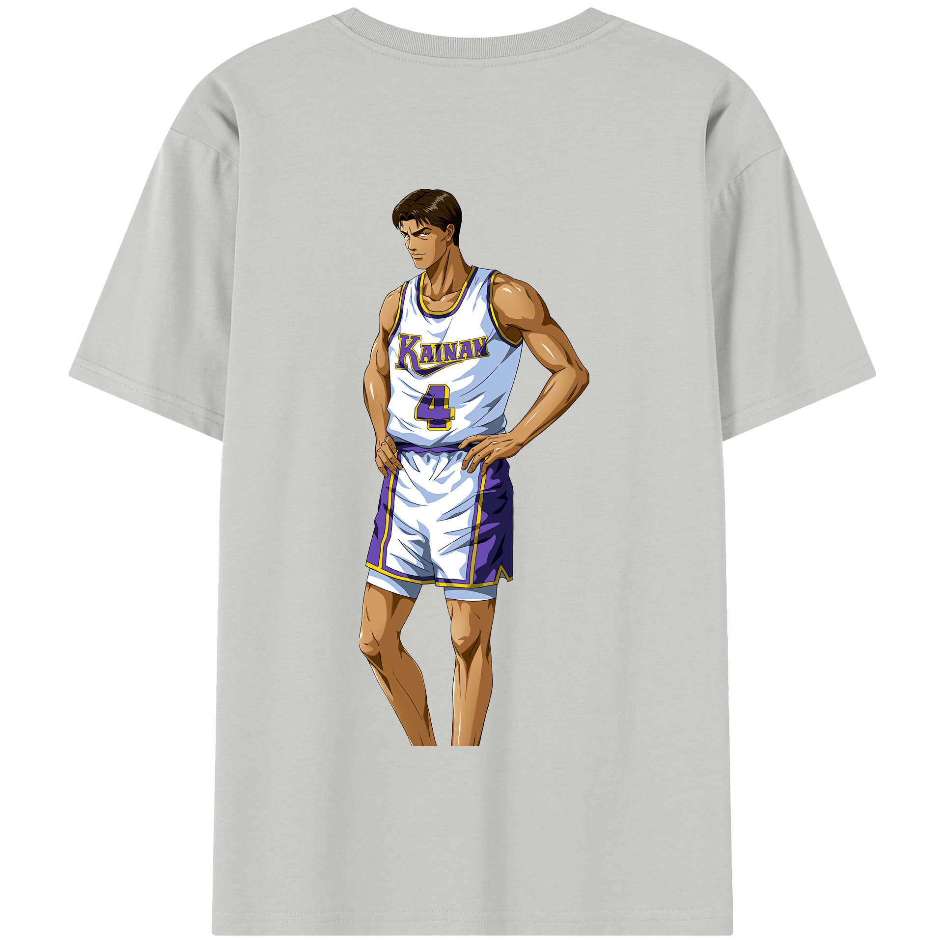 （画像用） SLAM DUNK／スラムダンク 綿100％半袖Tシャツ（背面プリント）