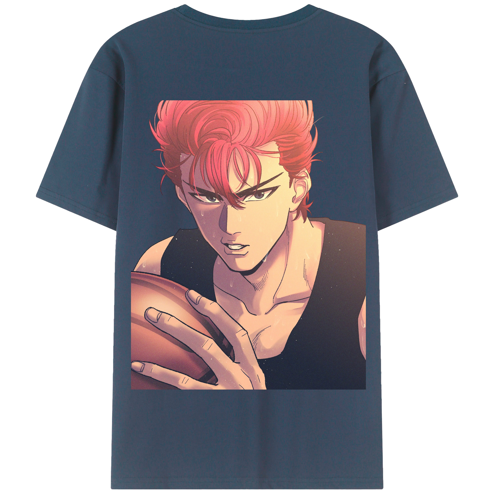 （画像用） SLAM DUNK／スラムダンク 綿100％半袖Tシャツ（背面プリント）