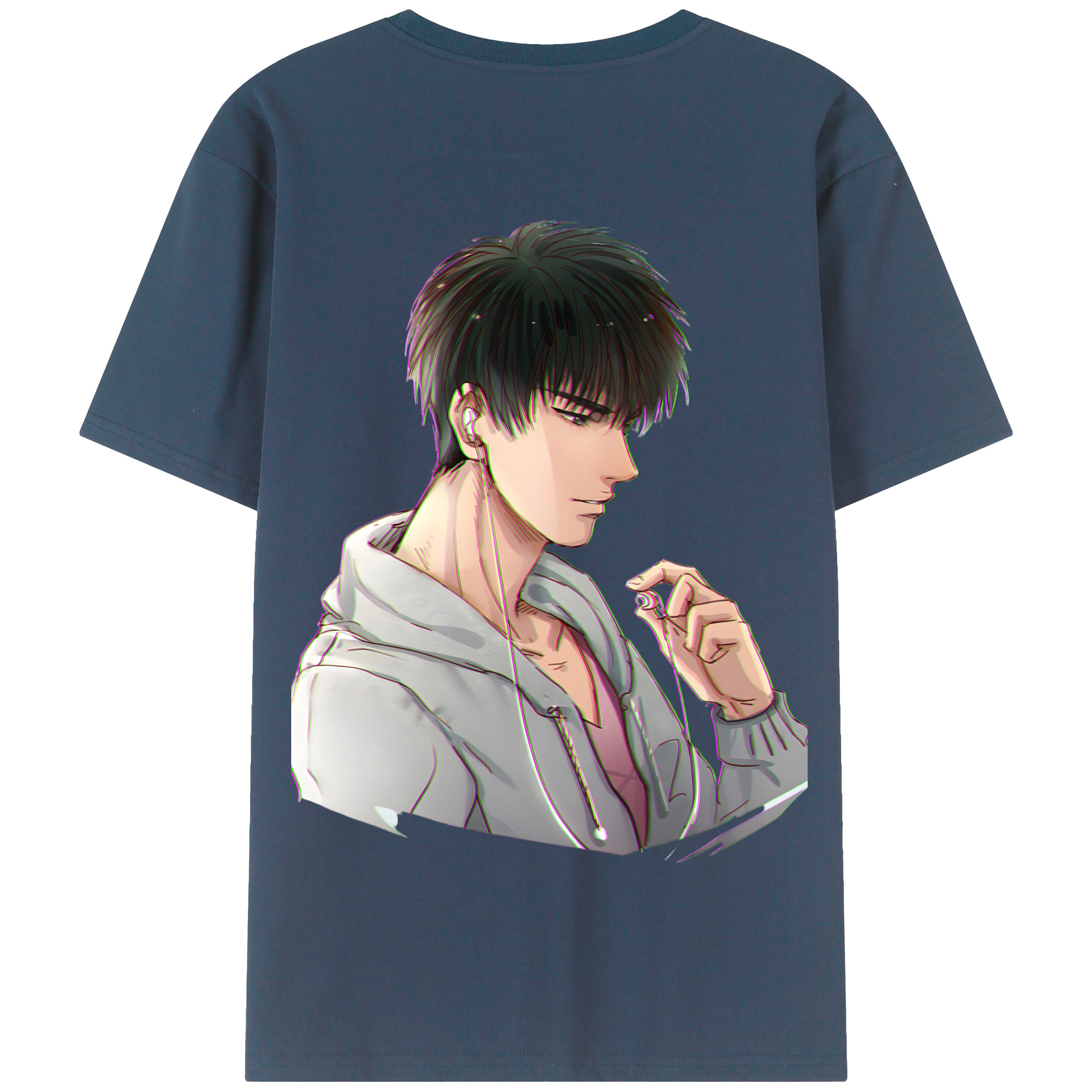 SLAM DUNK／スラムダンク 綿100％半袖Tシャツ（背面プリント）
