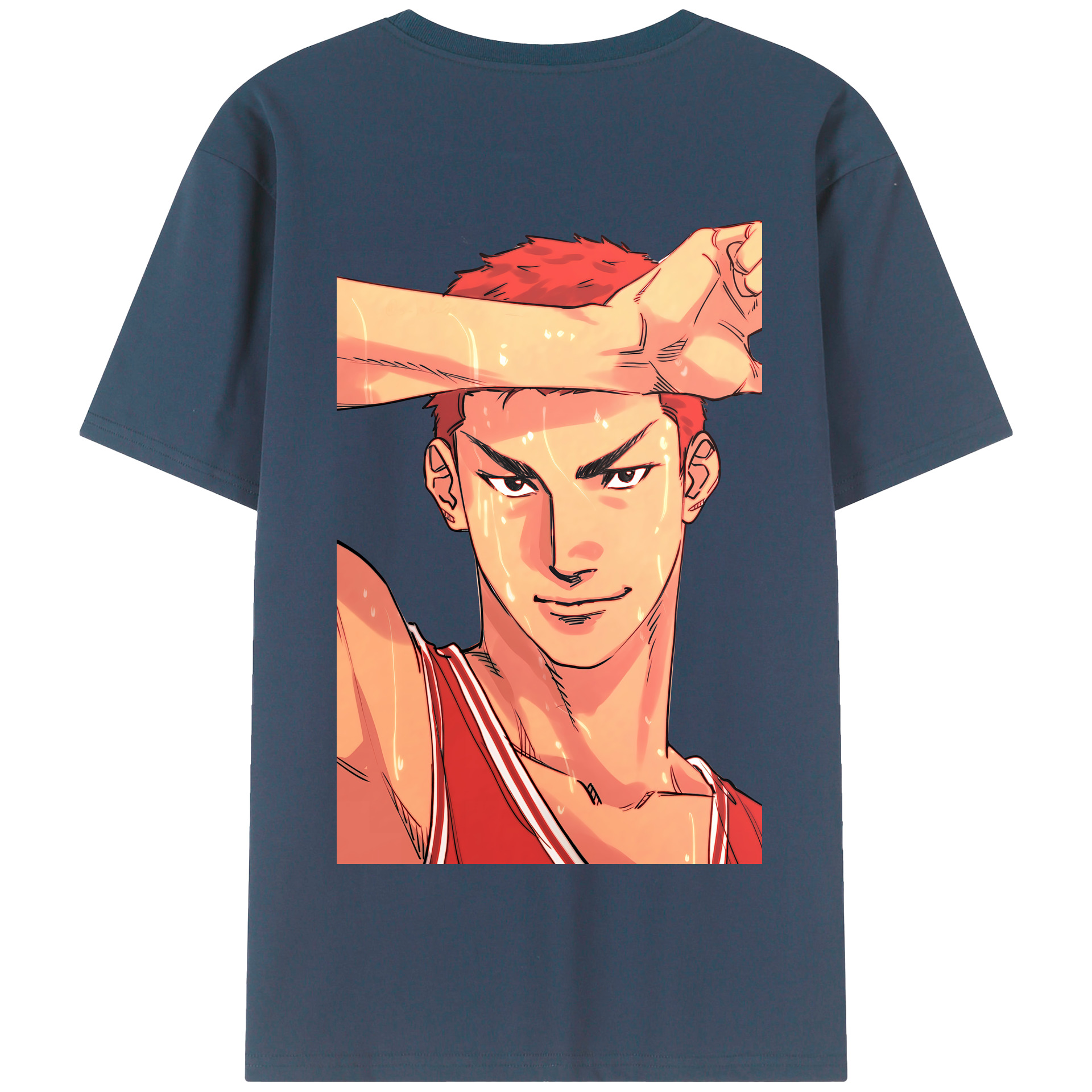 （画像用） SLAM DUNK／スラムダンク 綿100％半袖Tシャツ（背面プリント）