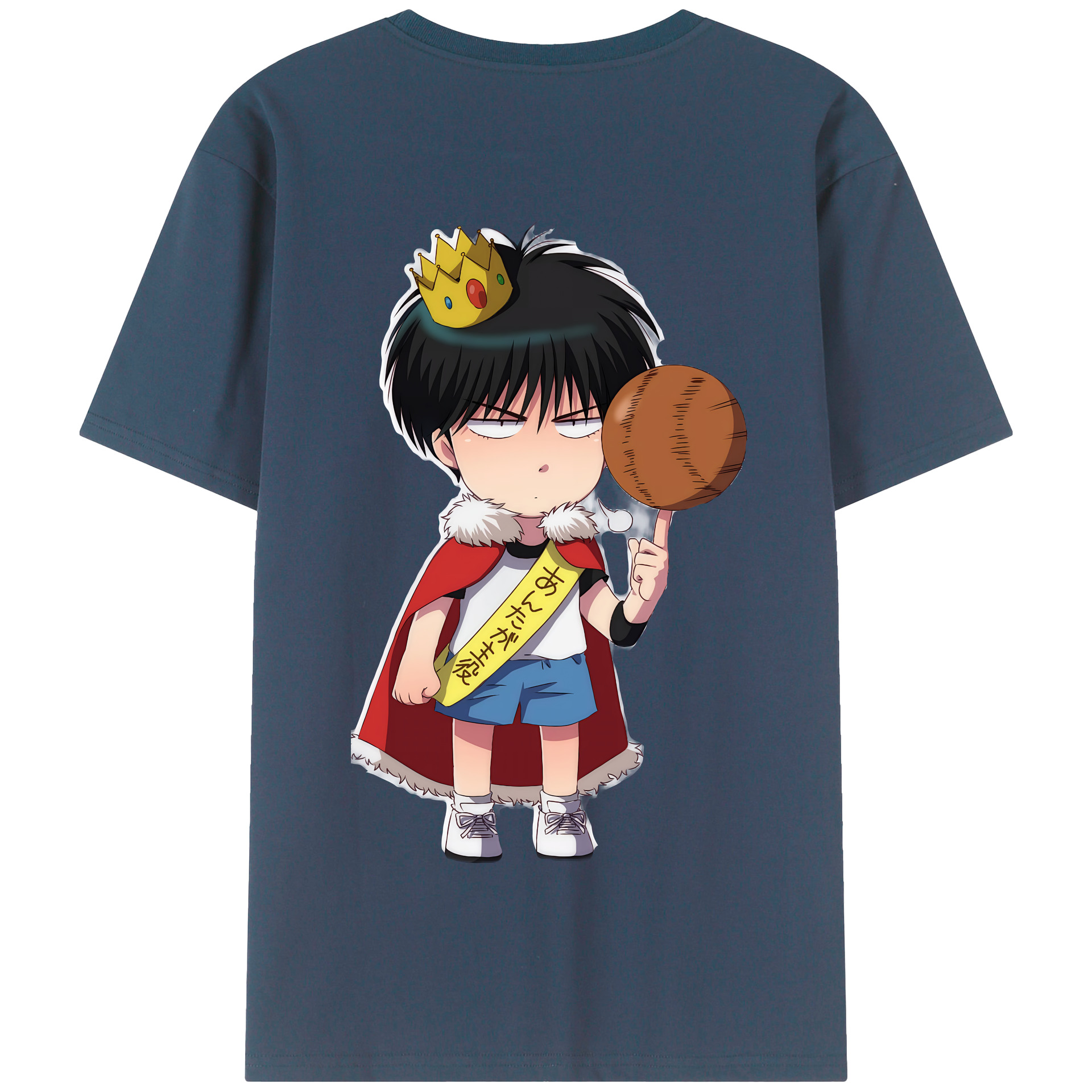 SLAM DUNK／スラムダンク 綿100％半袖Tシャツ（背面プリント）
