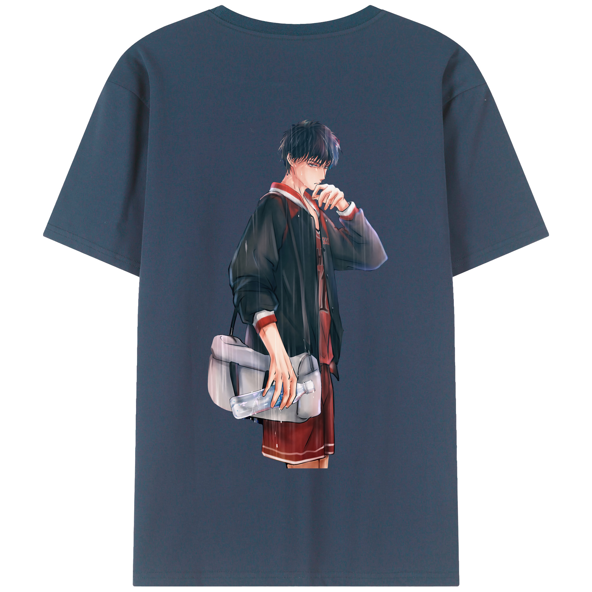 SLAM DUNK／スラムダンク 綿100％半袖Tシャツ（背面プリント）