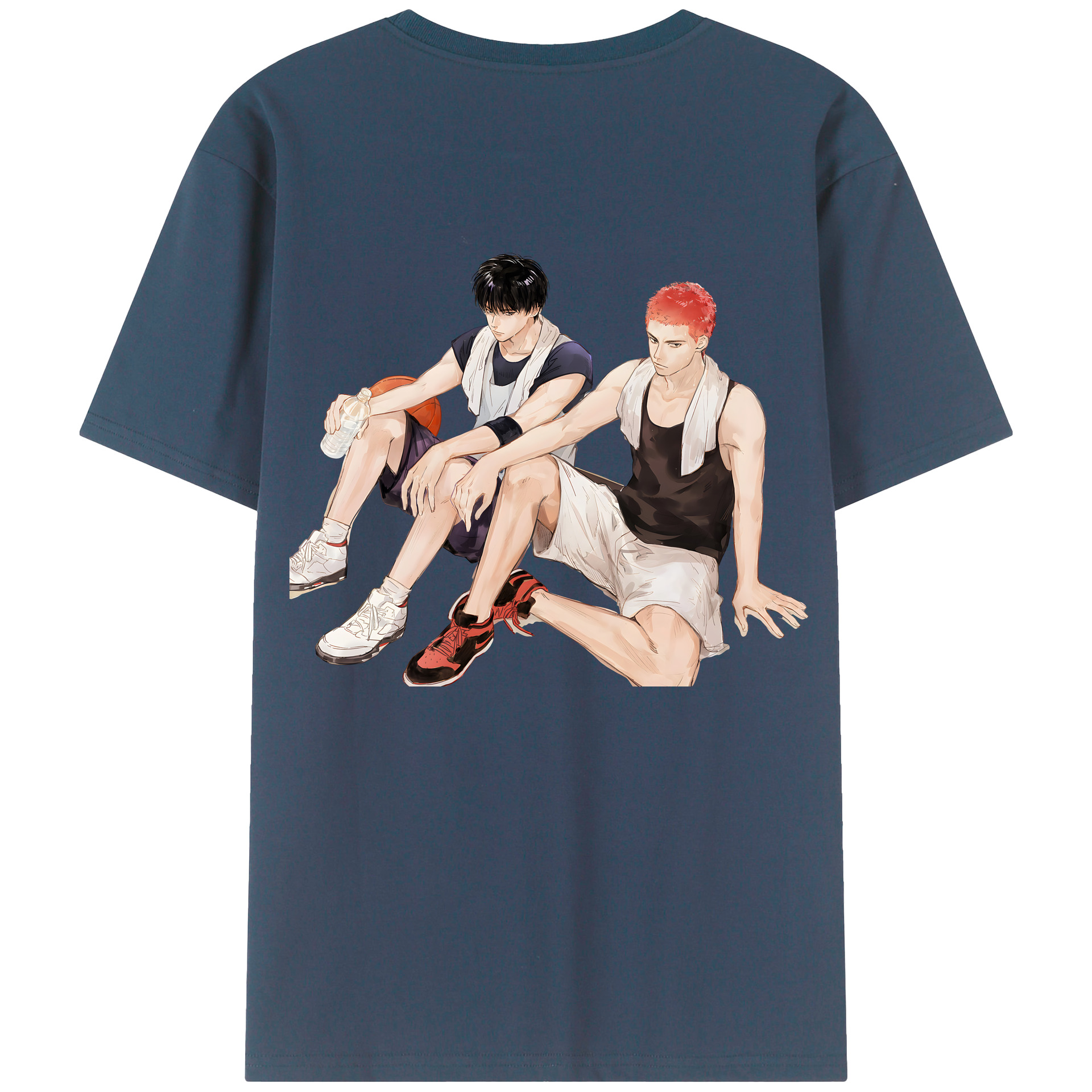 （画像用） SLAM DUNK／スラムダンク 綿100％半袖Tシャツ（背面プリント）