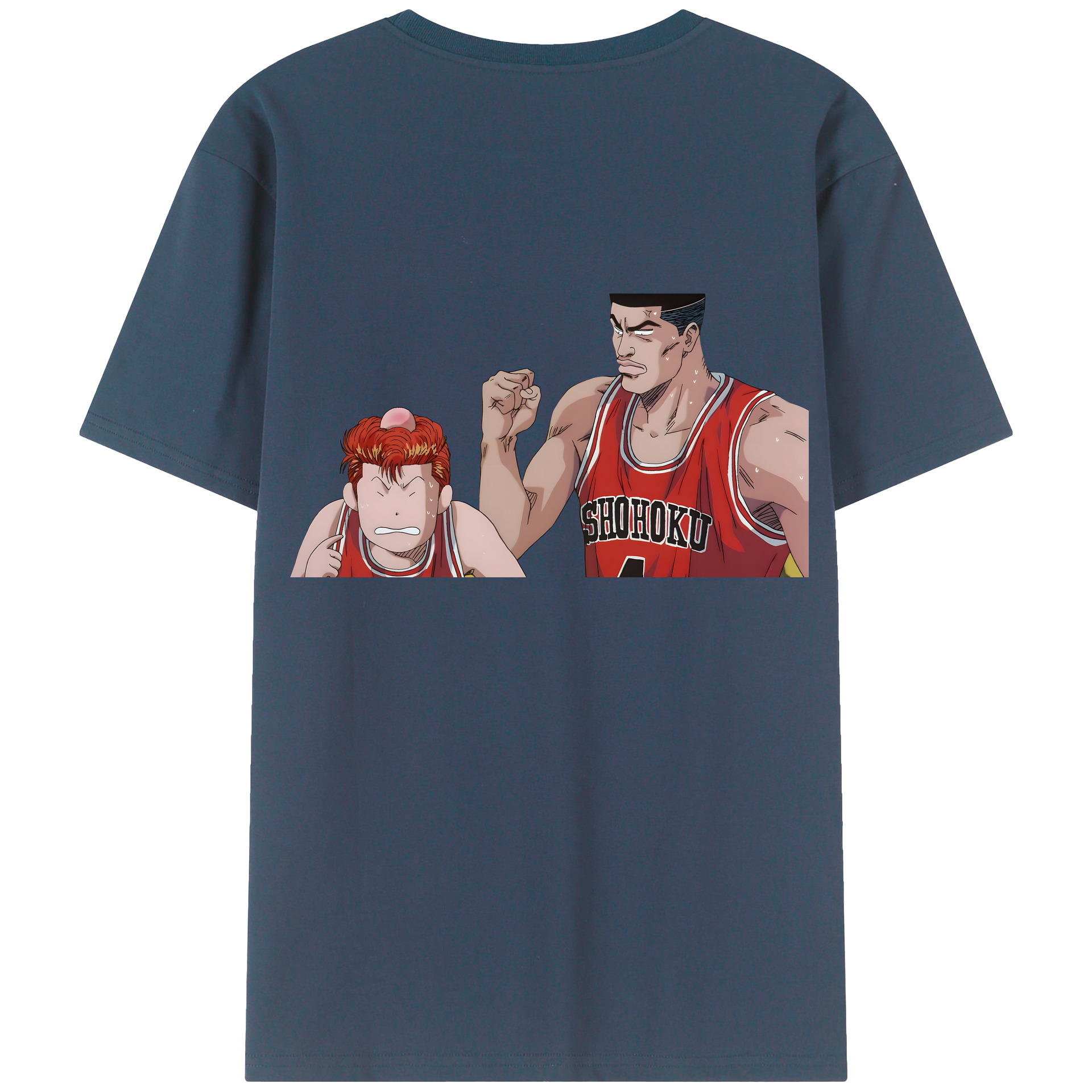 （画像用） SLAM DUNK／スラムダンク 綿100％半袖Tシャツ（背面プリント）