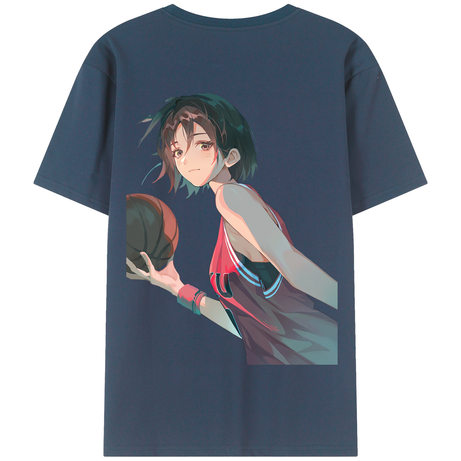 （画像用） SLAM DUNK／スラムダンク 綿100％半袖Tシャツ（背面プリント）