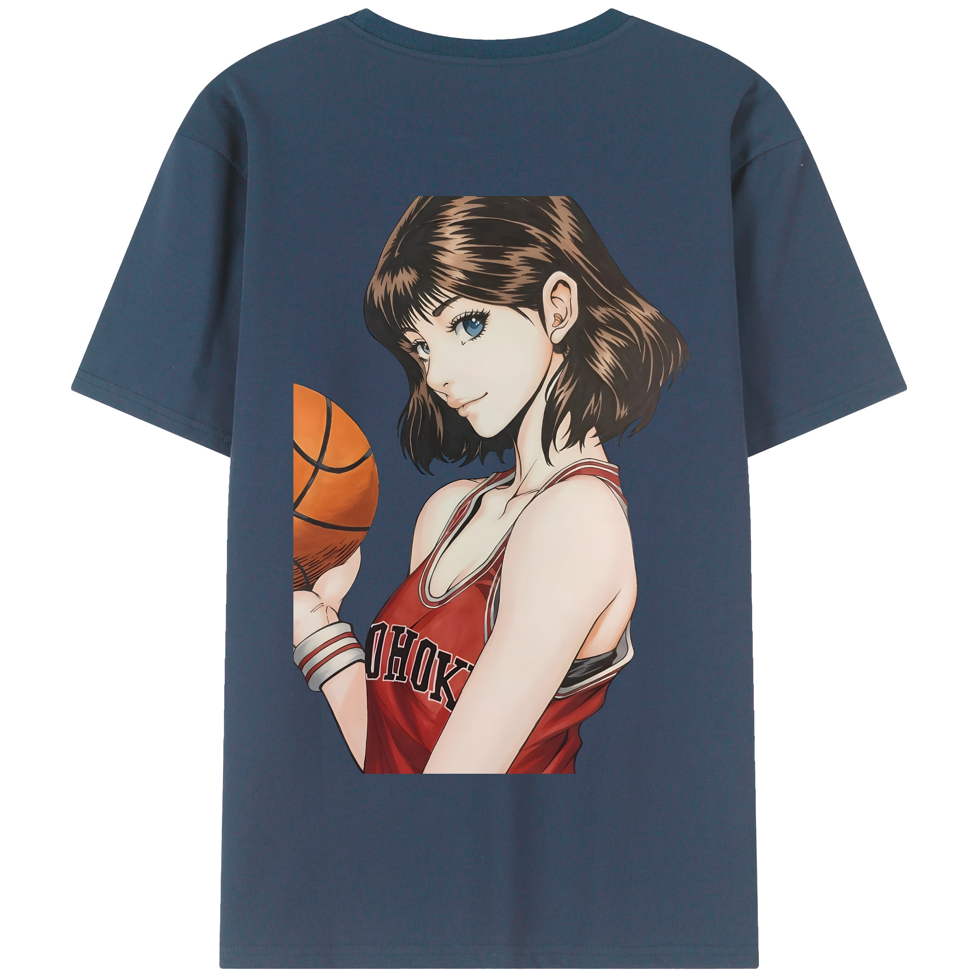 （画像用） SLAM DUNK／スラムダンク 綿100％半袖Tシャツ（背面プリント）