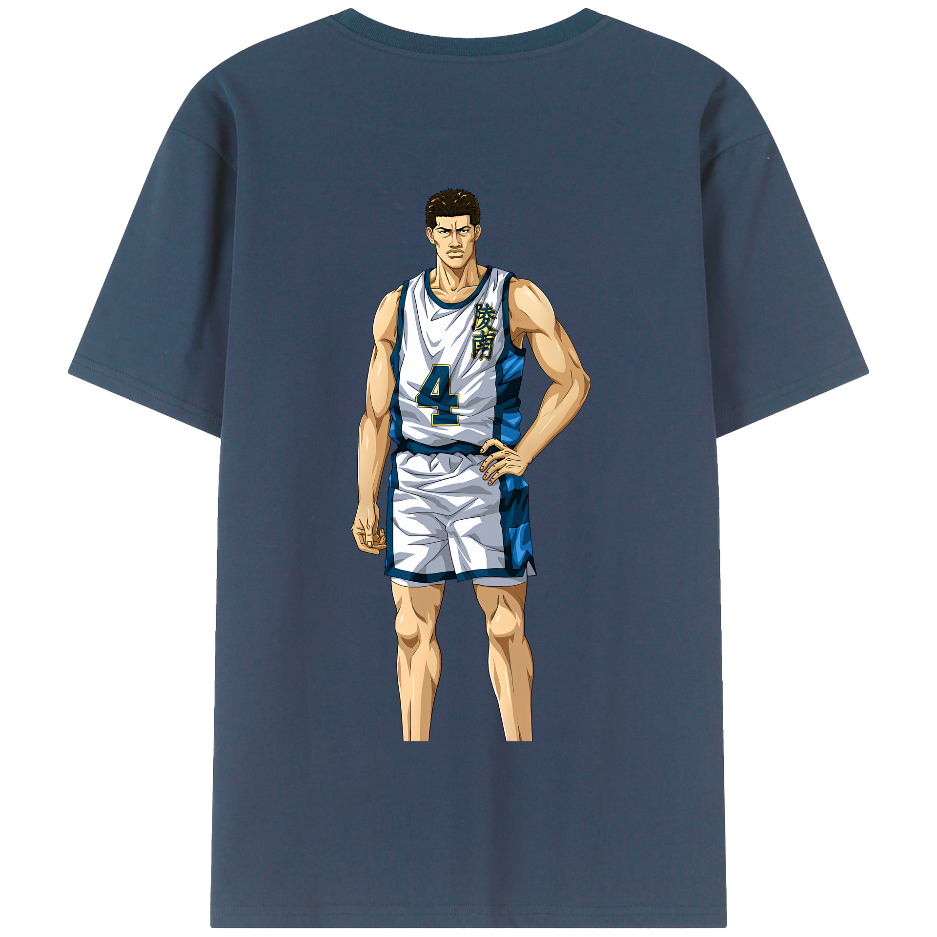 SLAM DUNK／スラムダンク 綿100％半袖Tシャツ（背面プリント）