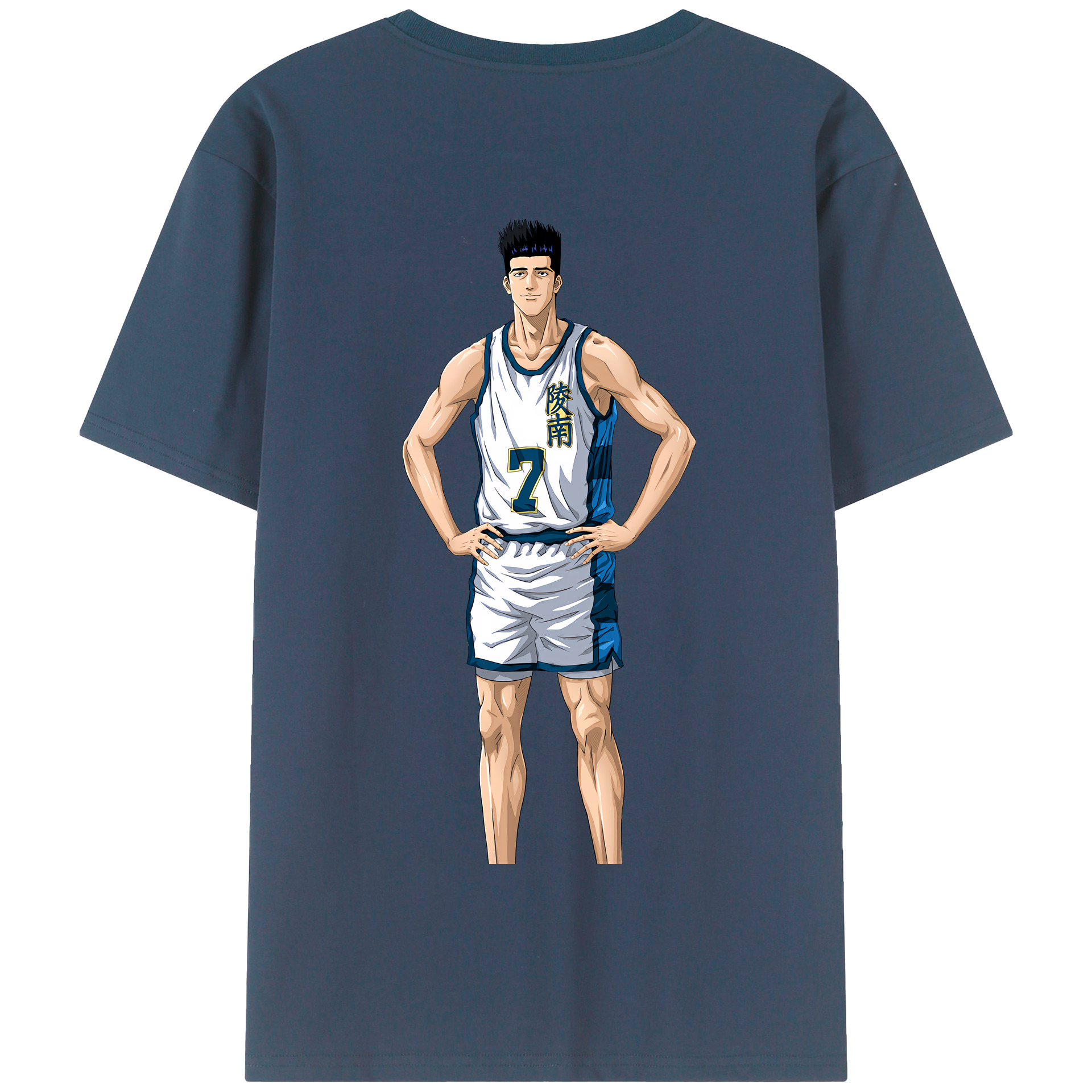 （画像用） SLAM DUNK／スラムダンク 綿100％半袖Tシャツ（背面プリント）