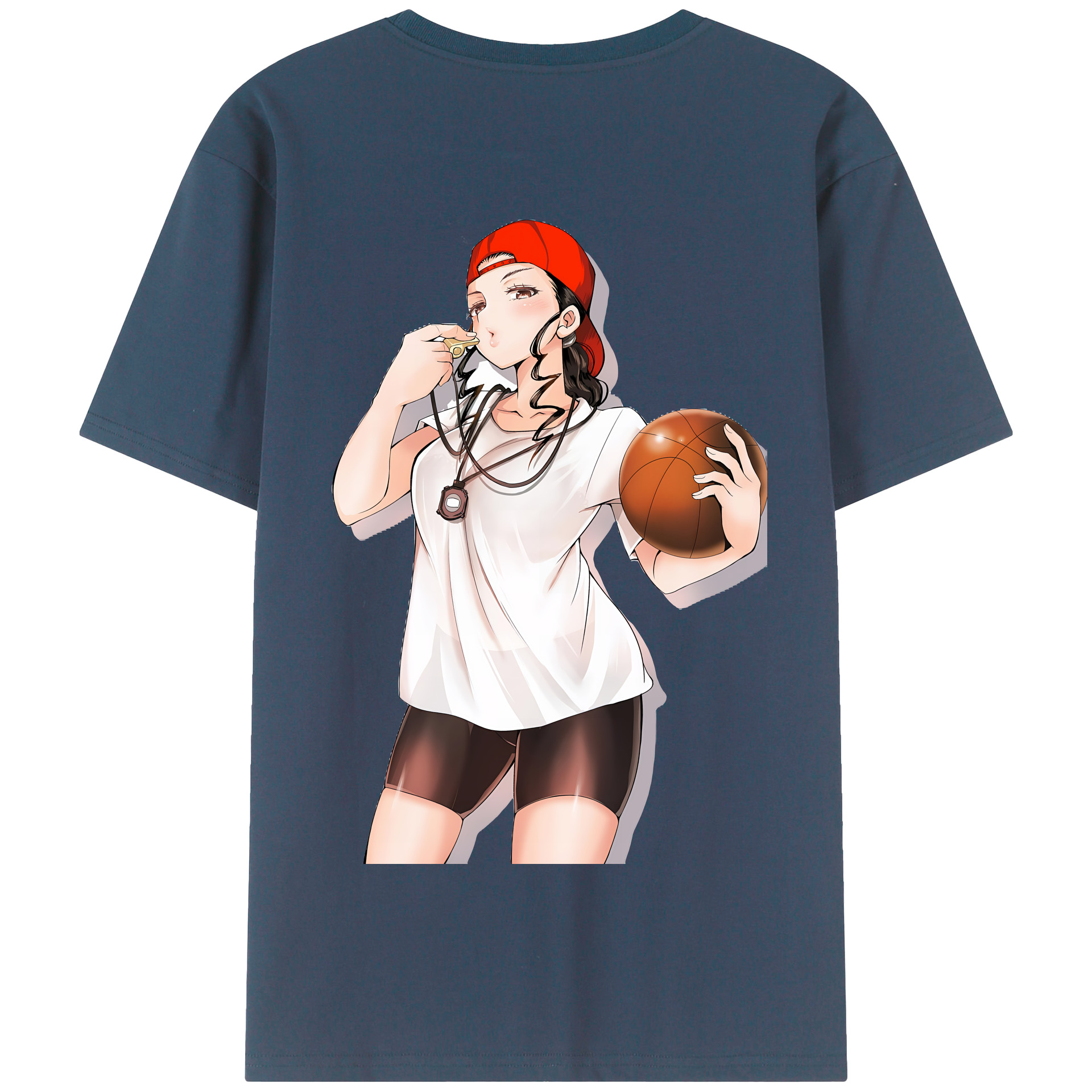 SLAM DUNK／スラムダンク 綿100％半袖Tシャツ（背面プリント）