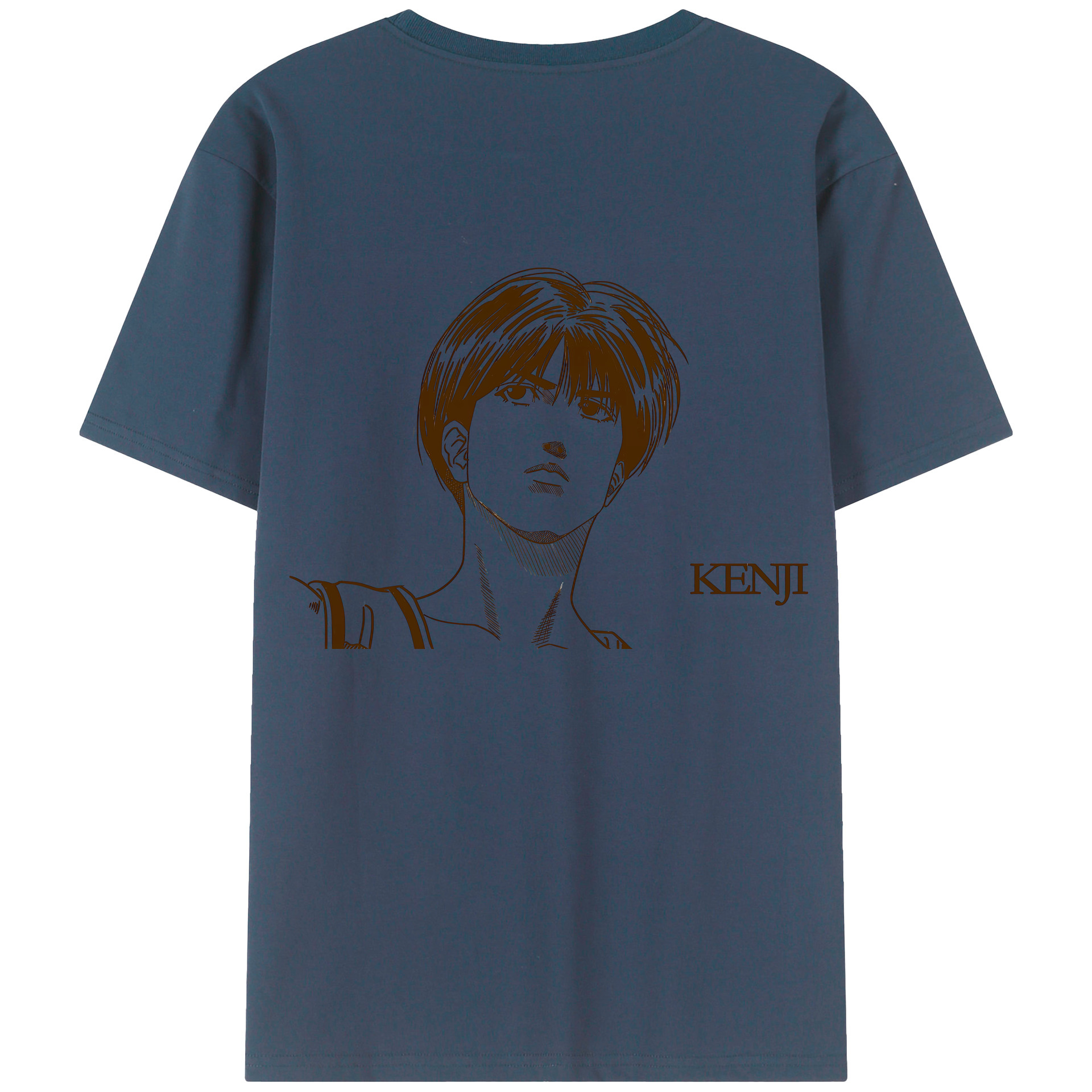 SLAM DUNK／スラムダンク 綿100％半袖Tシャツ（背面プリント）