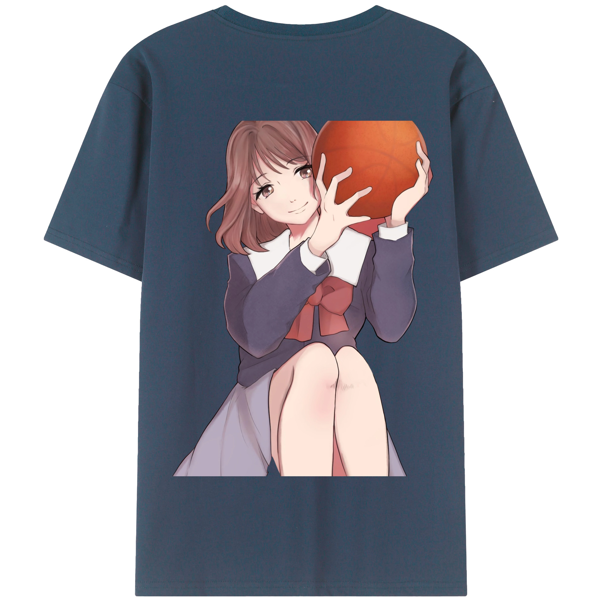 SLAM DUNK／スラムダンク 綿100％半袖Tシャツ（背面プリント）