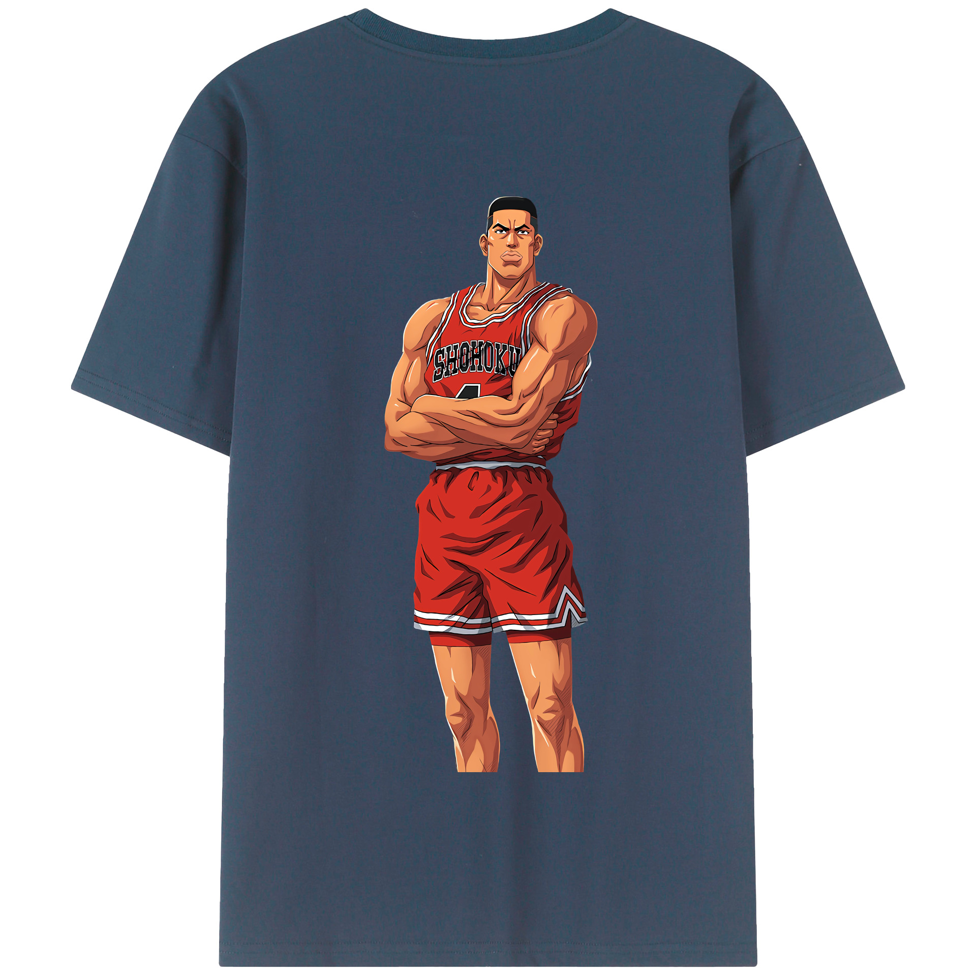 （画像用） SLAM DUNK／スラムダンク 綿100％半袖Tシャツ（背面プリント）