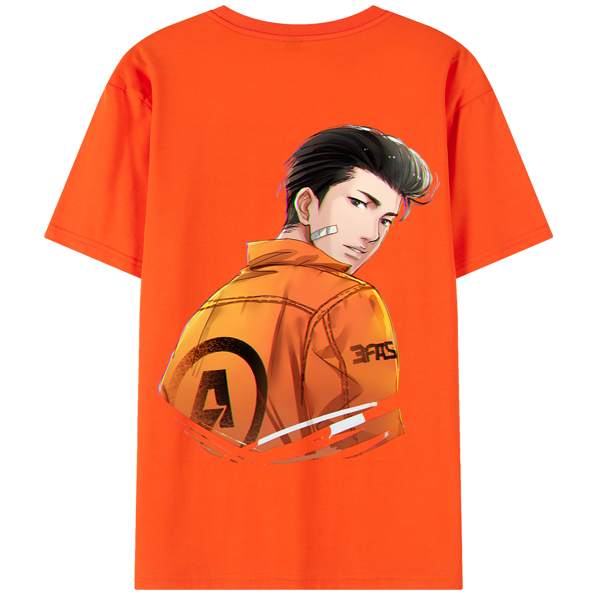 SLAM DUNK／スラムダンク 綿100％半袖Tシャツ（背面プリント）