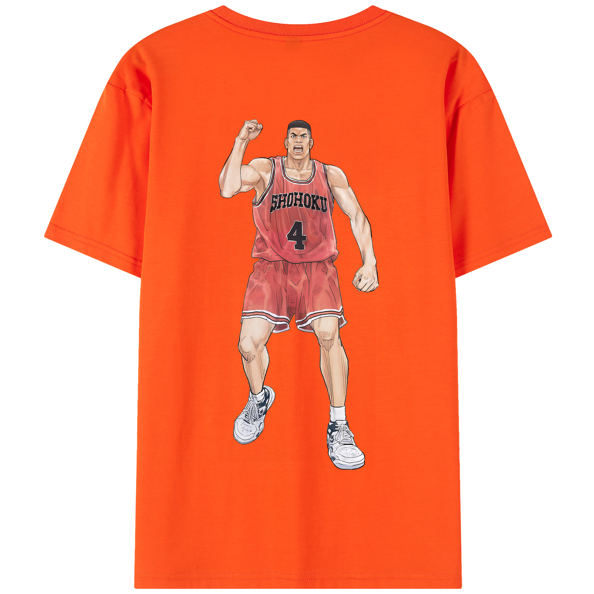 （画像用） SLAM DUNK／スラムダンク 綿100％半袖Tシャツ（背面プリント）