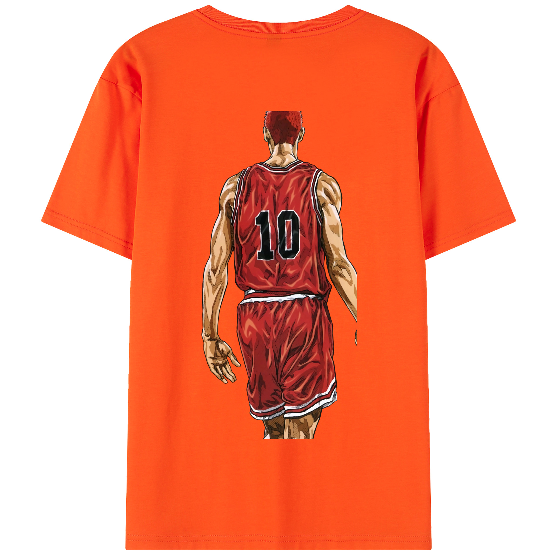 SLAM DUNK／スラムダンク 綿100％半袖Tシャツ（背面プリント）