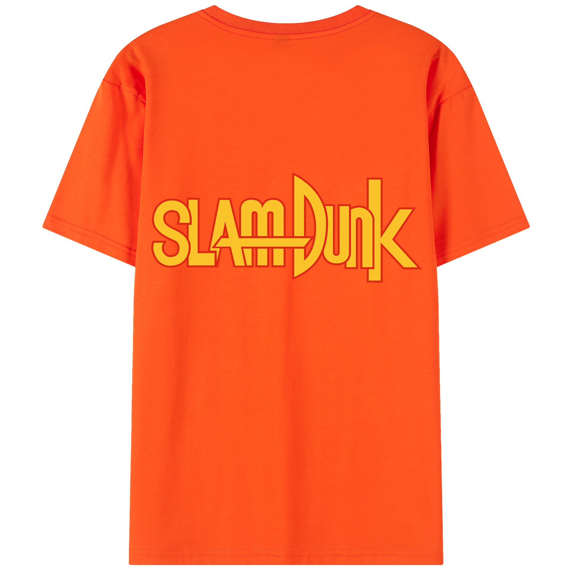 SLAM DUNK／スラムダンク 綿100％半袖Tシャツ（背面プリント）
