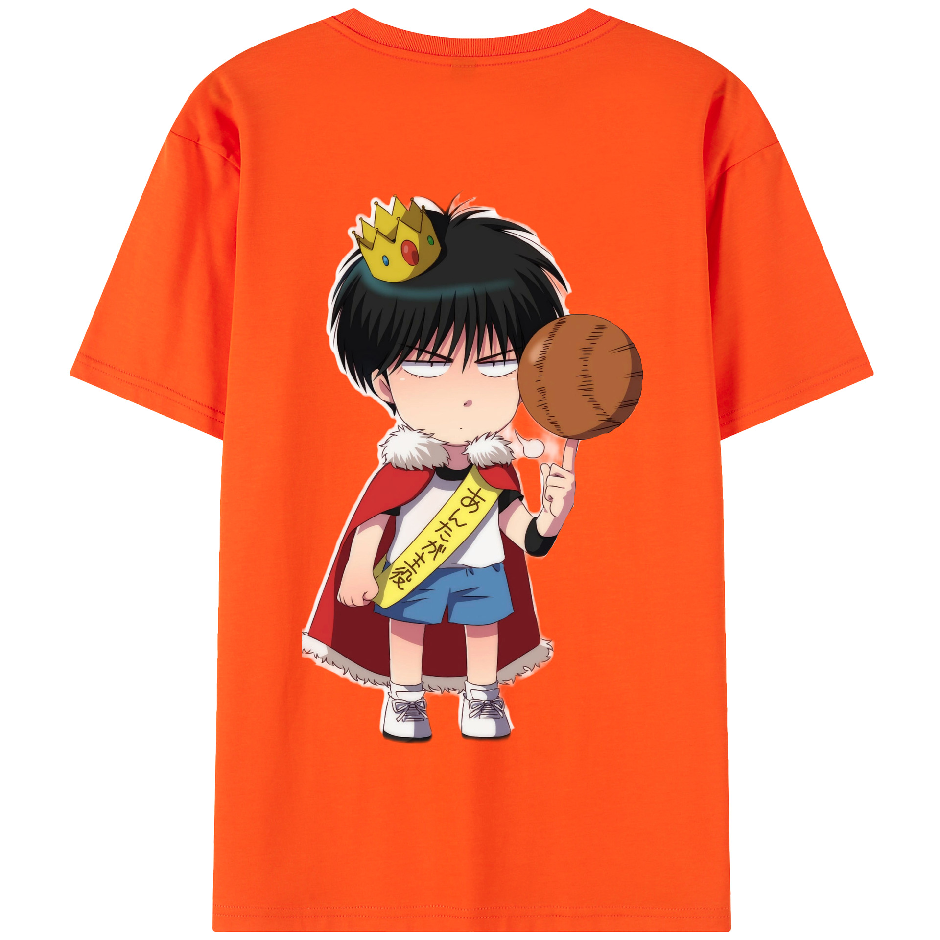 SLAM DUNK／スラムダンク 綿100％半袖Tシャツ（背面プリント）
