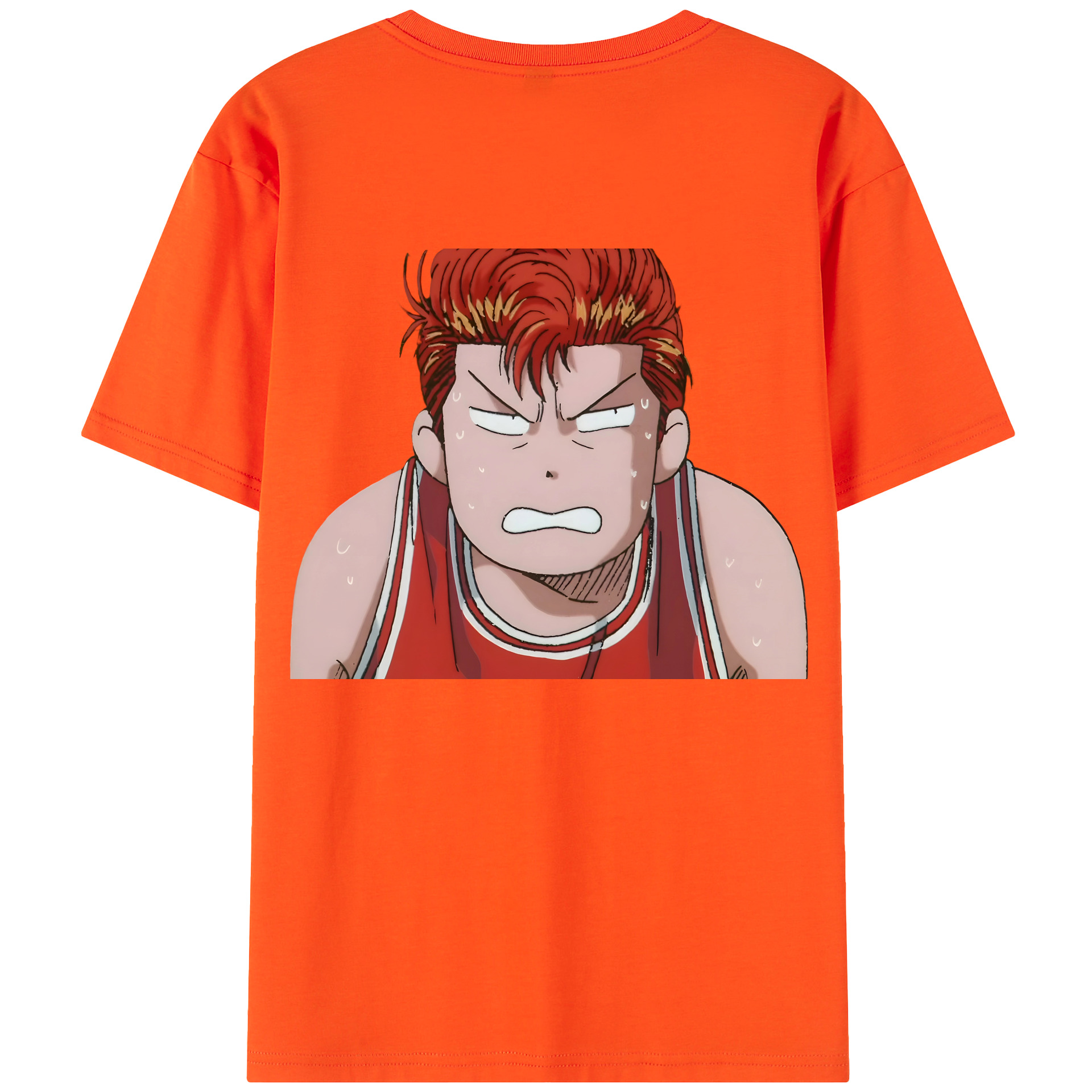 SLAM DUNK／スラムダンク 綿100％半袖Tシャツ（背面プリント）
