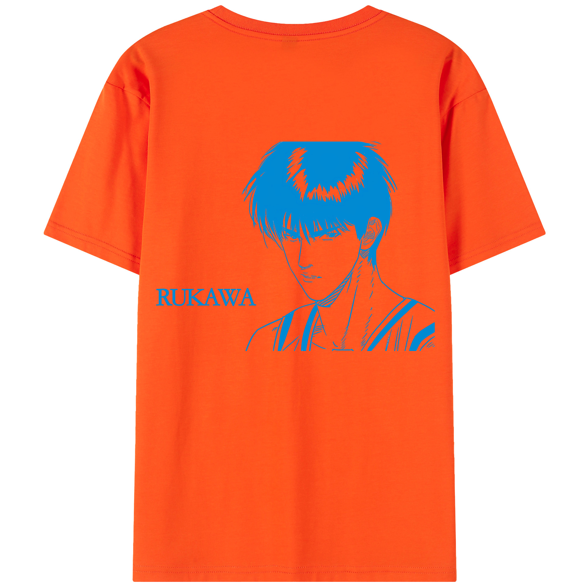 SLAM DUNK／スラムダンク 綿100％半袖Tシャツ（背面プリント）