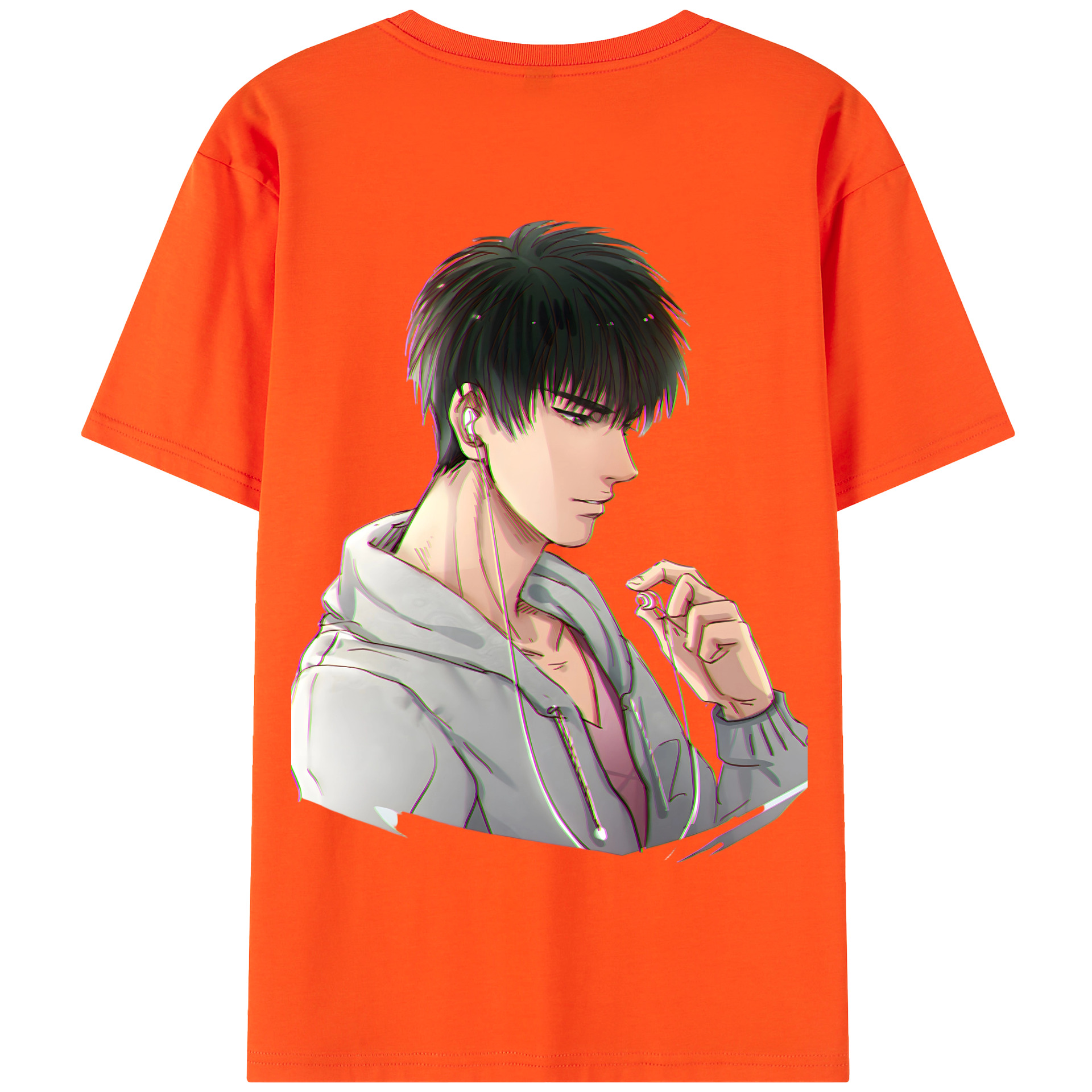 SLAM DUNK／スラムダンク 綿100％半袖Tシャツ（背面プリント）