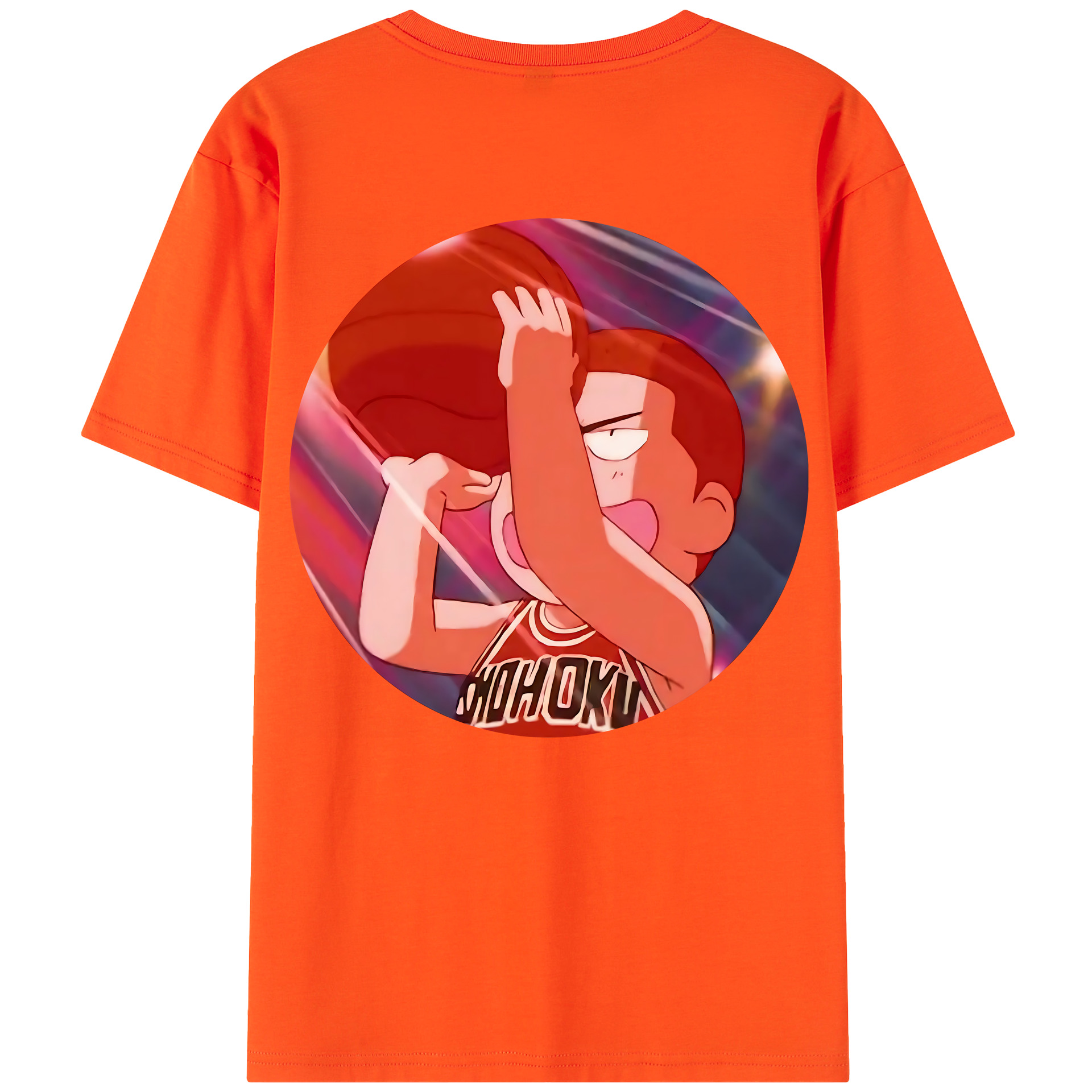 （画像用） SLAM DUNK／スラムダンク 綿100％半袖Tシャツ（背面プリント）