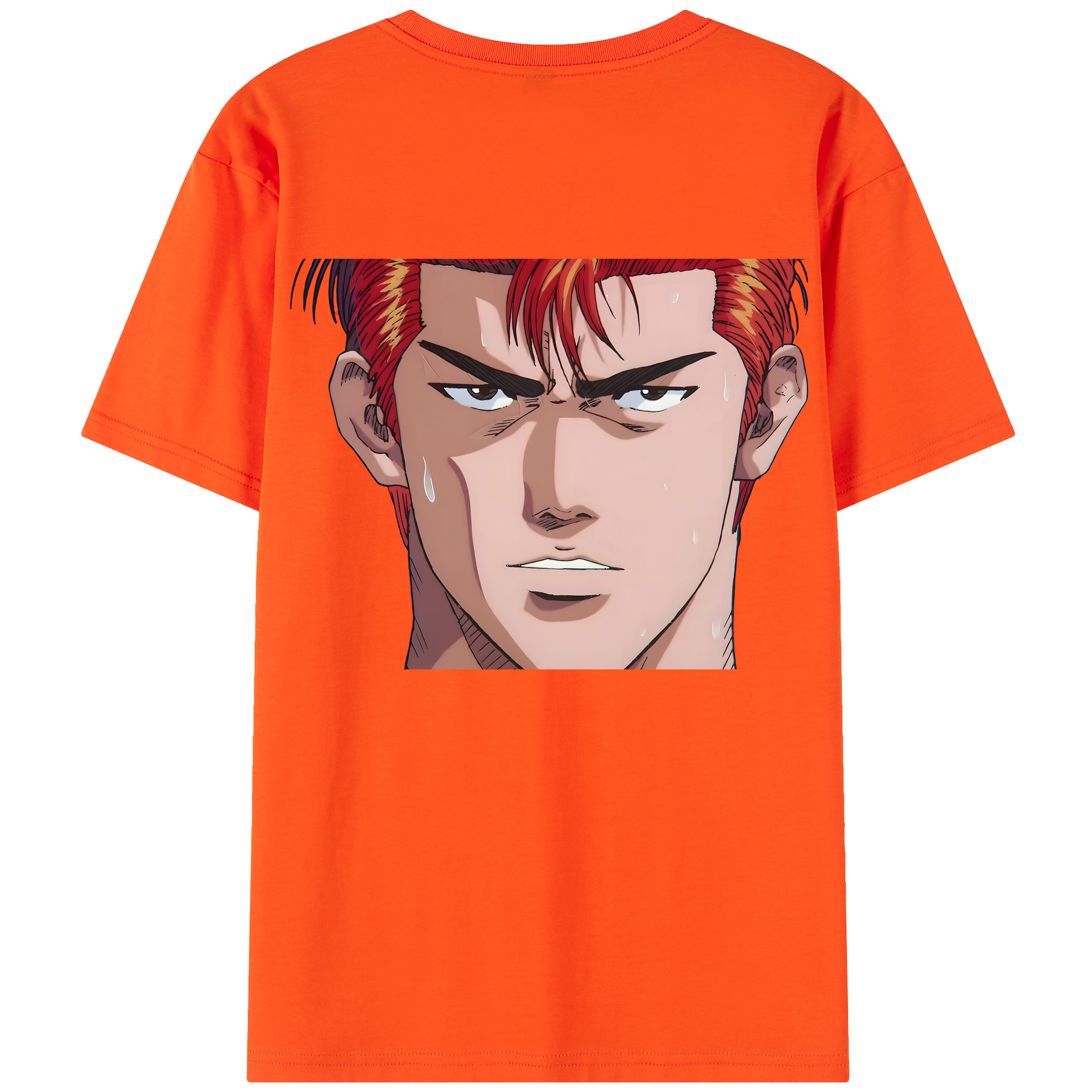SLAM DUNK／スラムダンク 綿100％半袖Tシャツ（背面プリント）