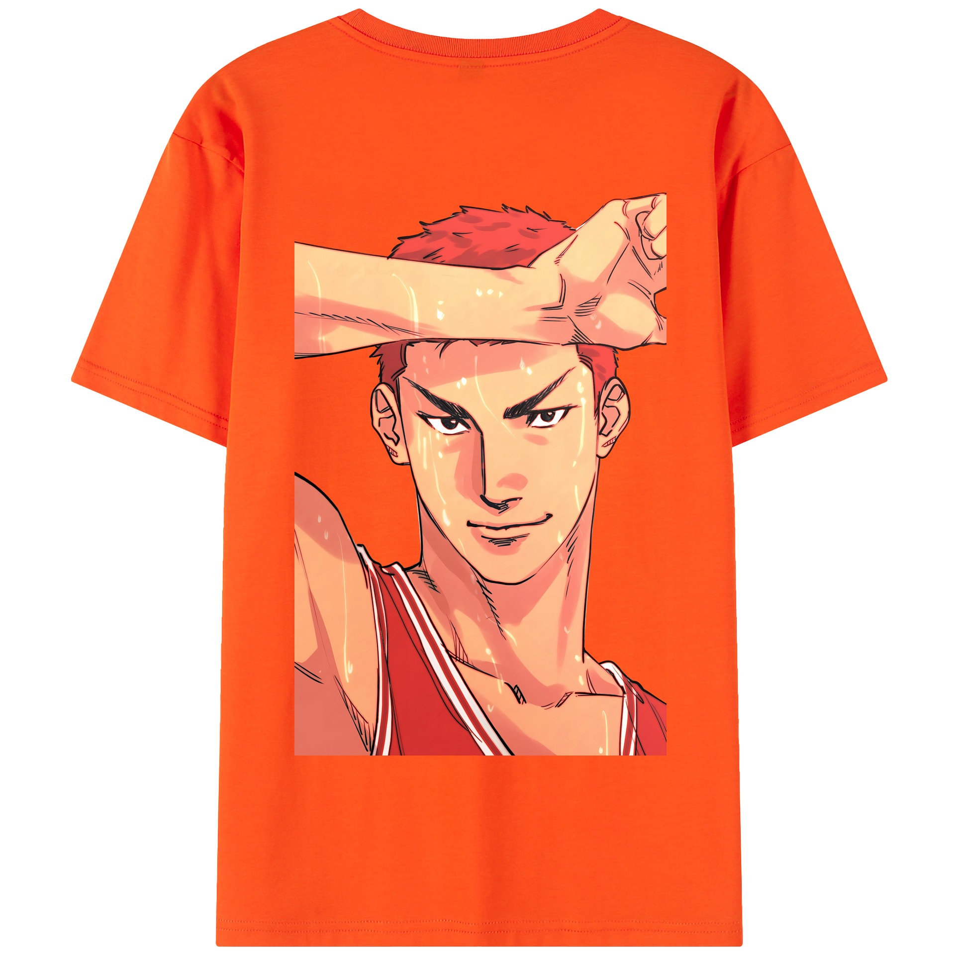 （画像用） SLAM DUNK／スラムダンク 綿100％半袖Tシャツ（背面プリント）