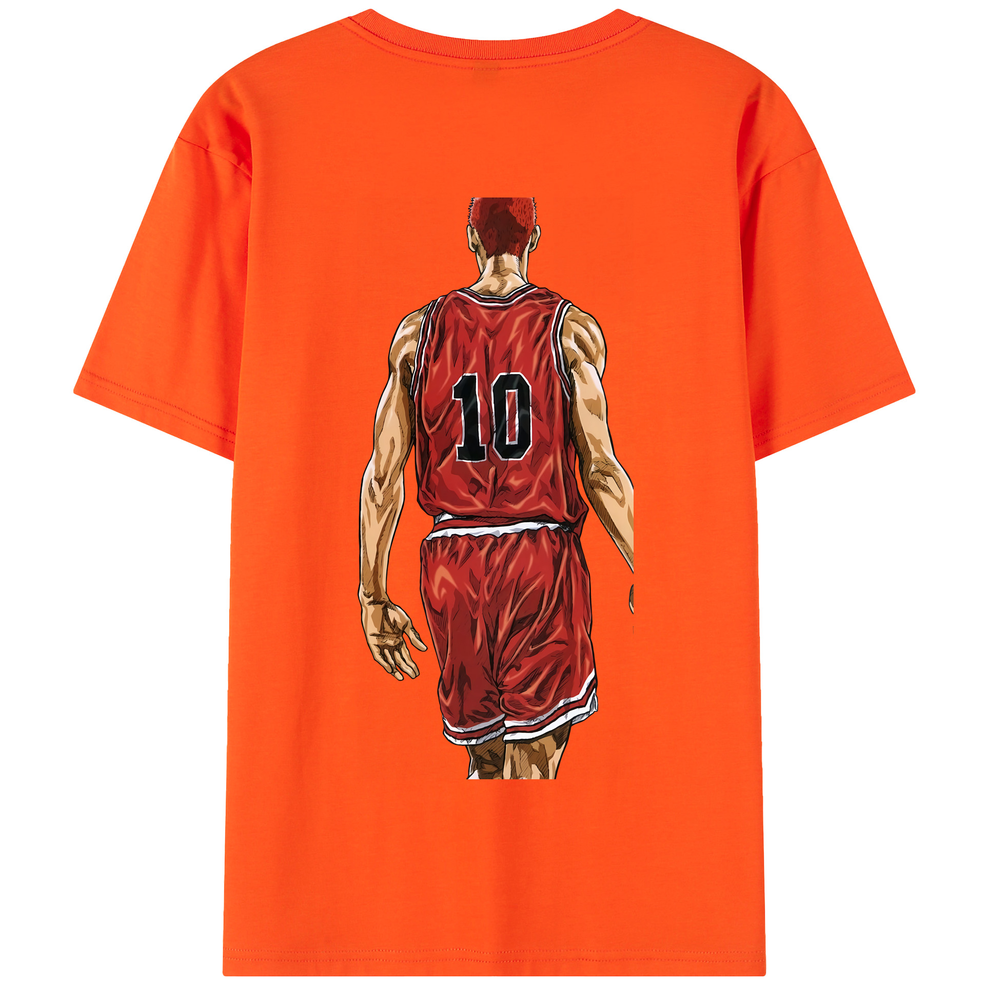 SLAM DUNK／スラムダンク 綿100％半袖Tシャツ（背面プリント）