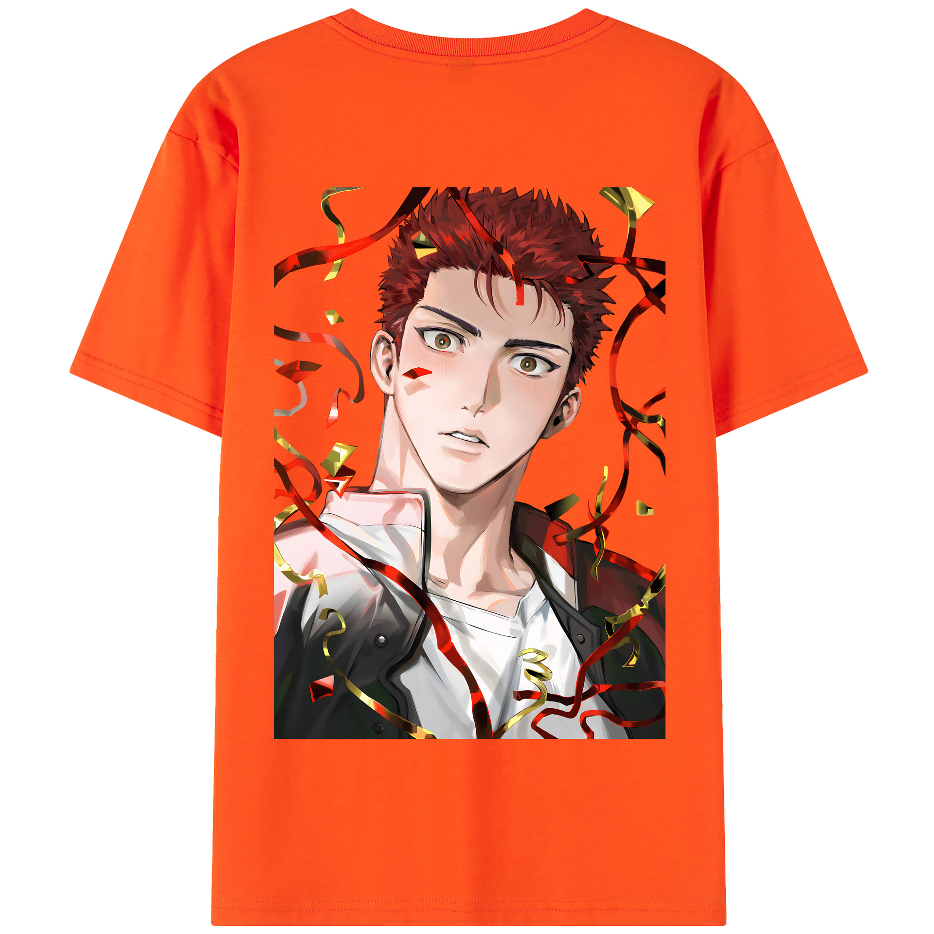 SLAM DUNK／スラムダンク 綿100％半袖Tシャツ（背面プリント）