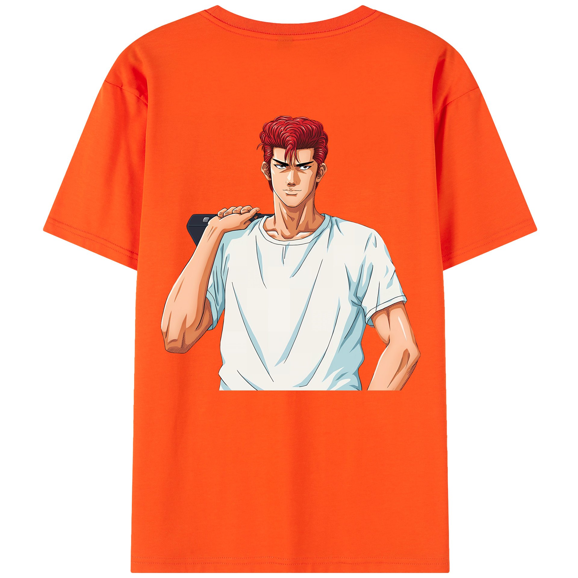 SLAM DUNK／スラムダンク 綿100％半袖Tシャツ（背面プリント）