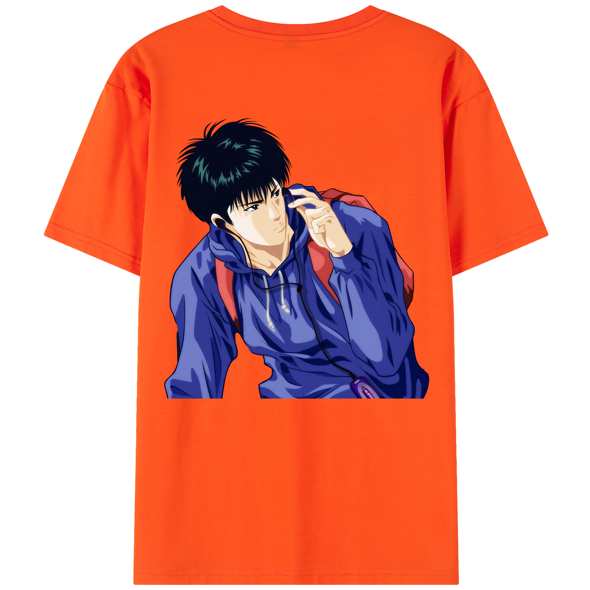 SLAM DUNK／スラムダンク 綿100％半袖Tシャツ（背面プリント）