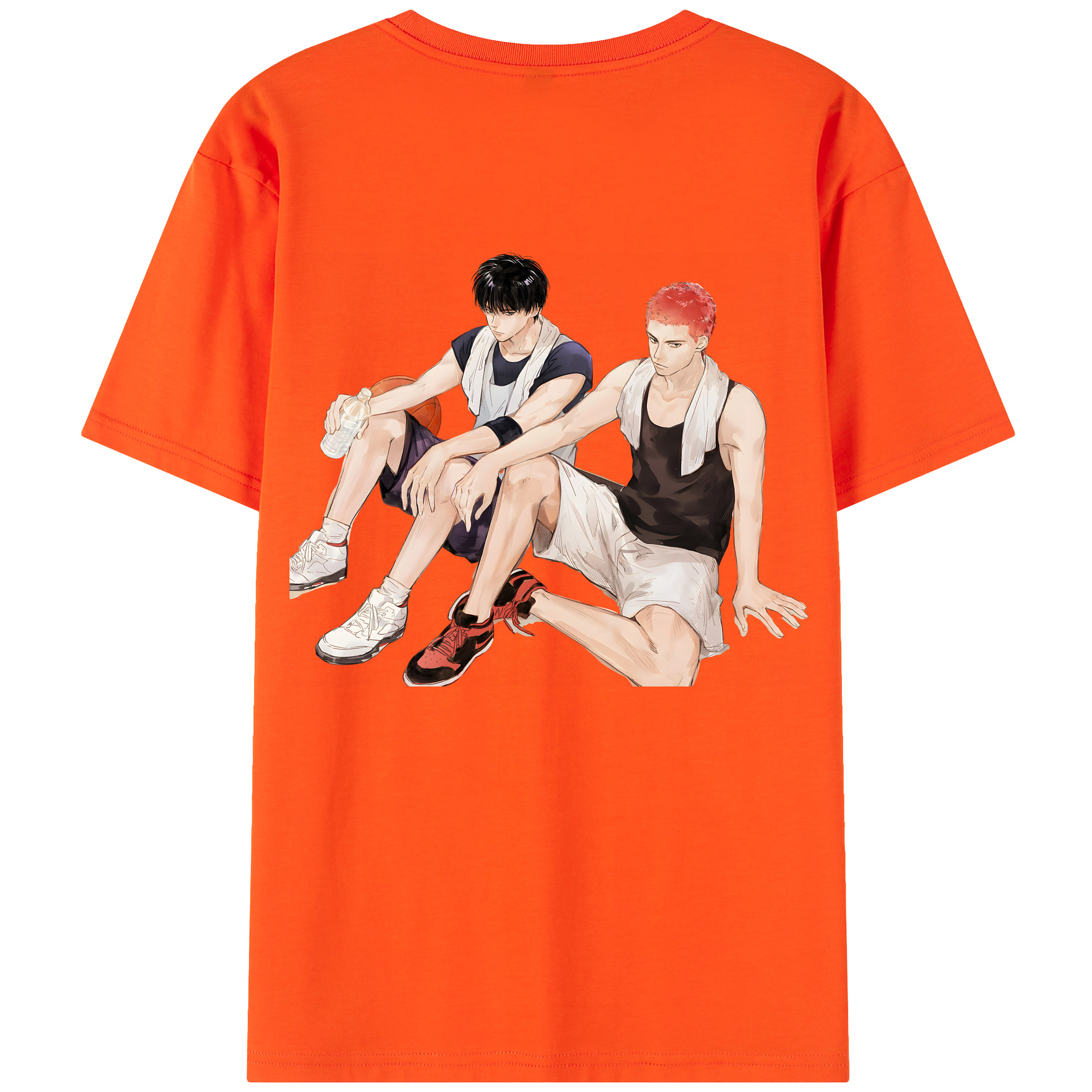 （画像用） SLAM DUNK／スラムダンク 綿100％半袖Tシャツ（背面プリント）