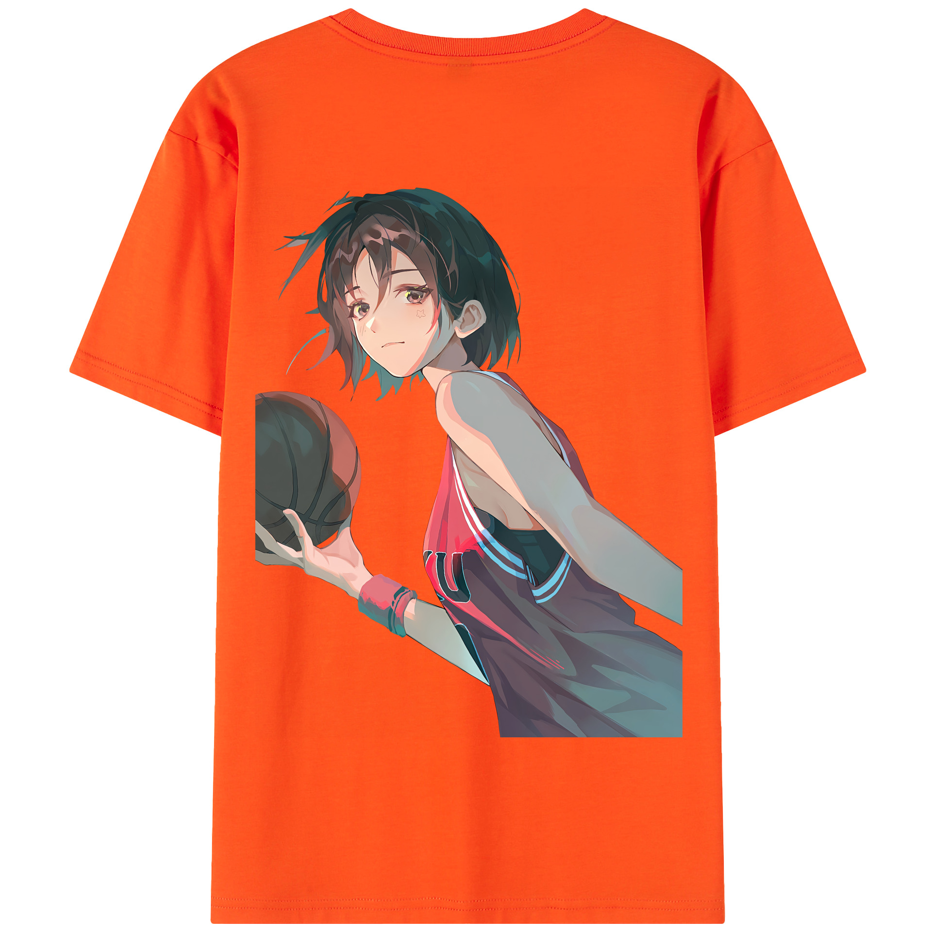 （画像用） SLAM DUNK／スラムダンク 綿100％半袖Tシャツ（背面プリント）