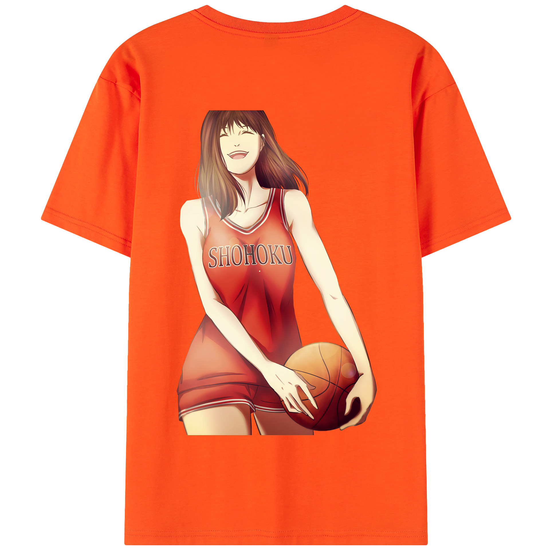 SLAM DUNK／スラムダンク 綿100％半袖Tシャツ（背面プリント）