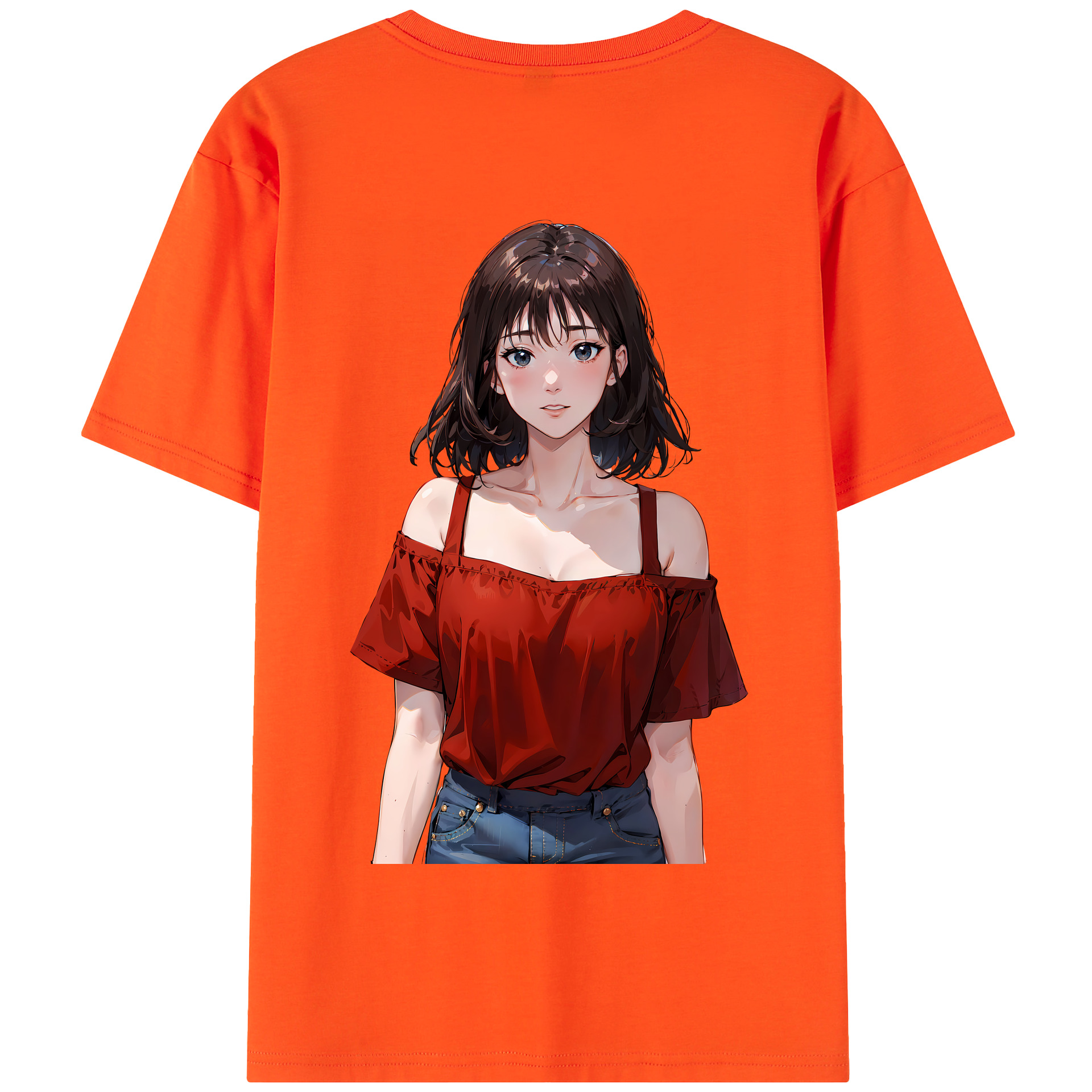 SLAM DUNK／スラムダンク 綿100％半袖Tシャツ（背面プリント）