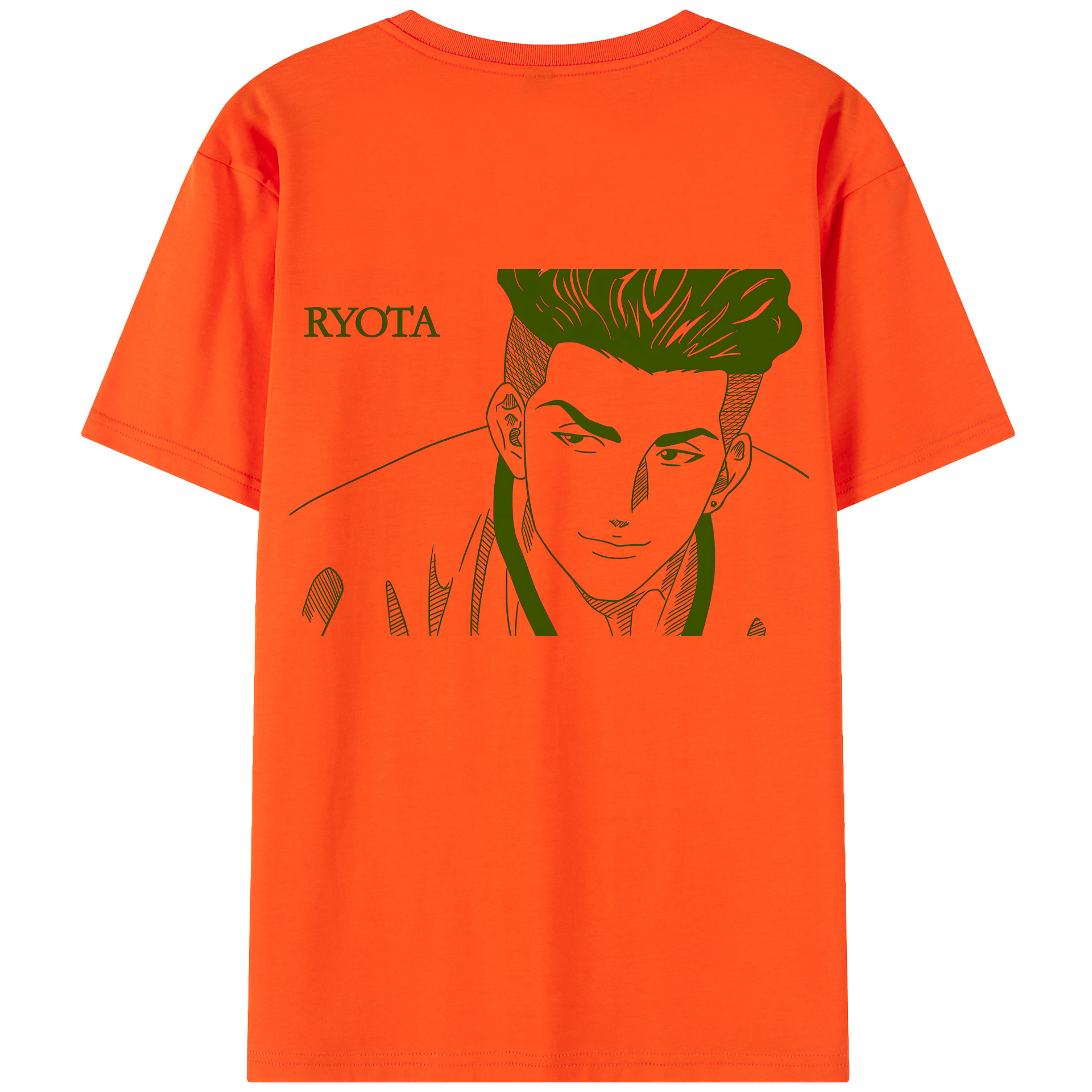 SLAM DUNK／スラムダンク 綿100％半袖Tシャツ（背面プリント）