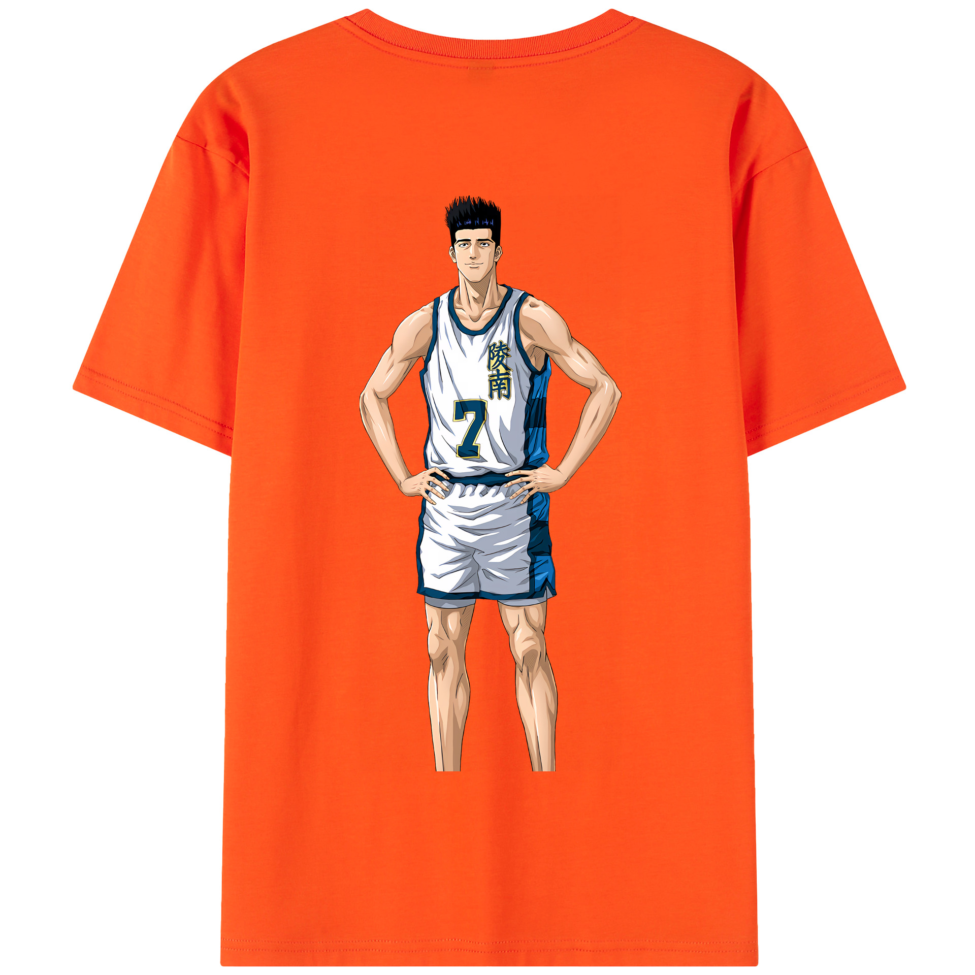 （画像用） SLAM DUNK／スラムダンク 綿100％半袖Tシャツ（背面プリント）