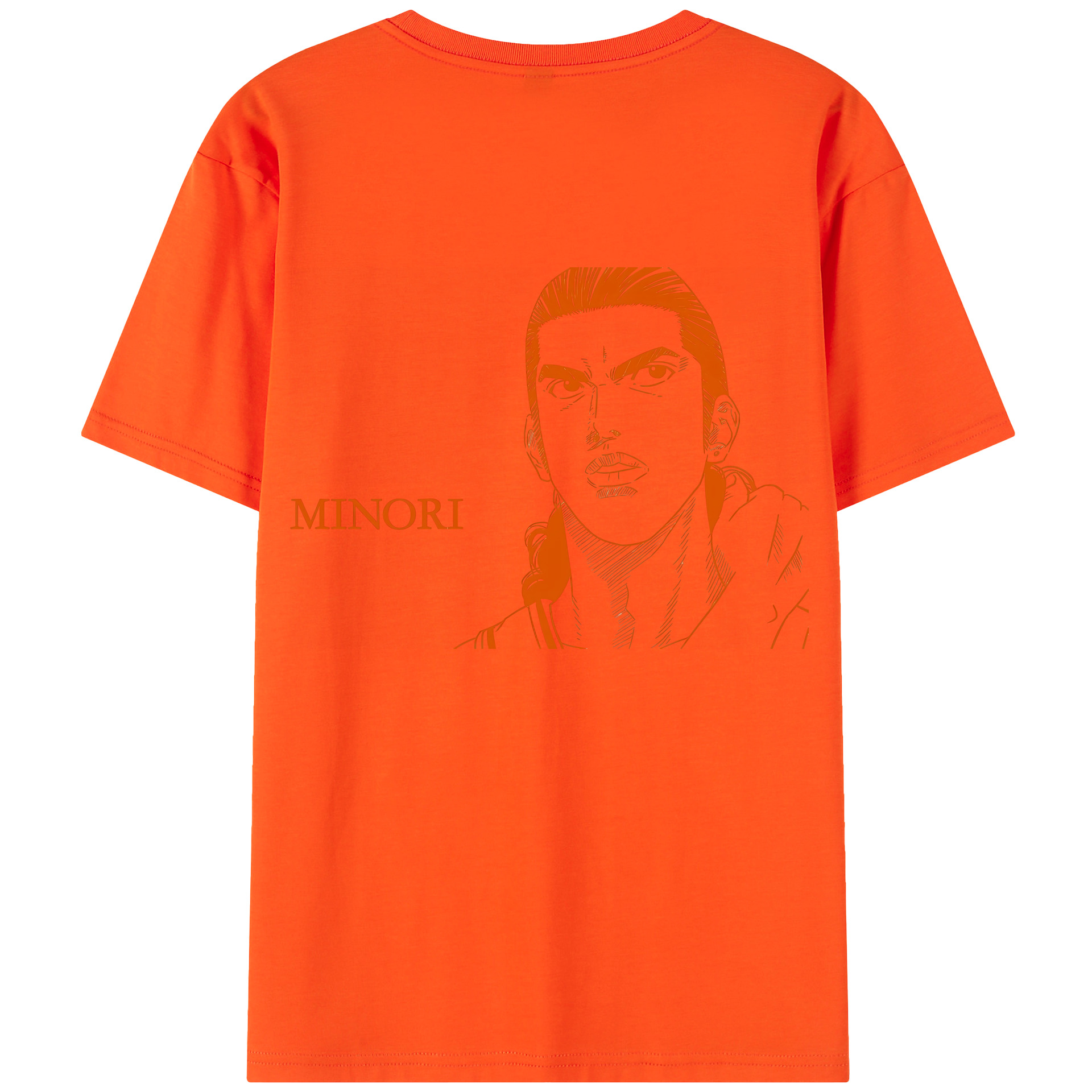 （画像用） SLAM DUNK／スラムダンク 綿100％半袖Tシャツ（背面プリント）