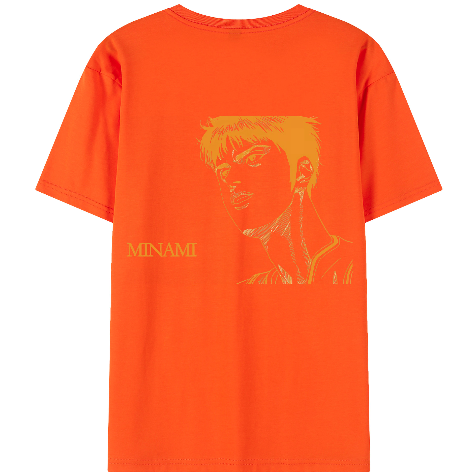 SLAM DUNK／スラムダンク 綿100％半袖Tシャツ（背面プリント）