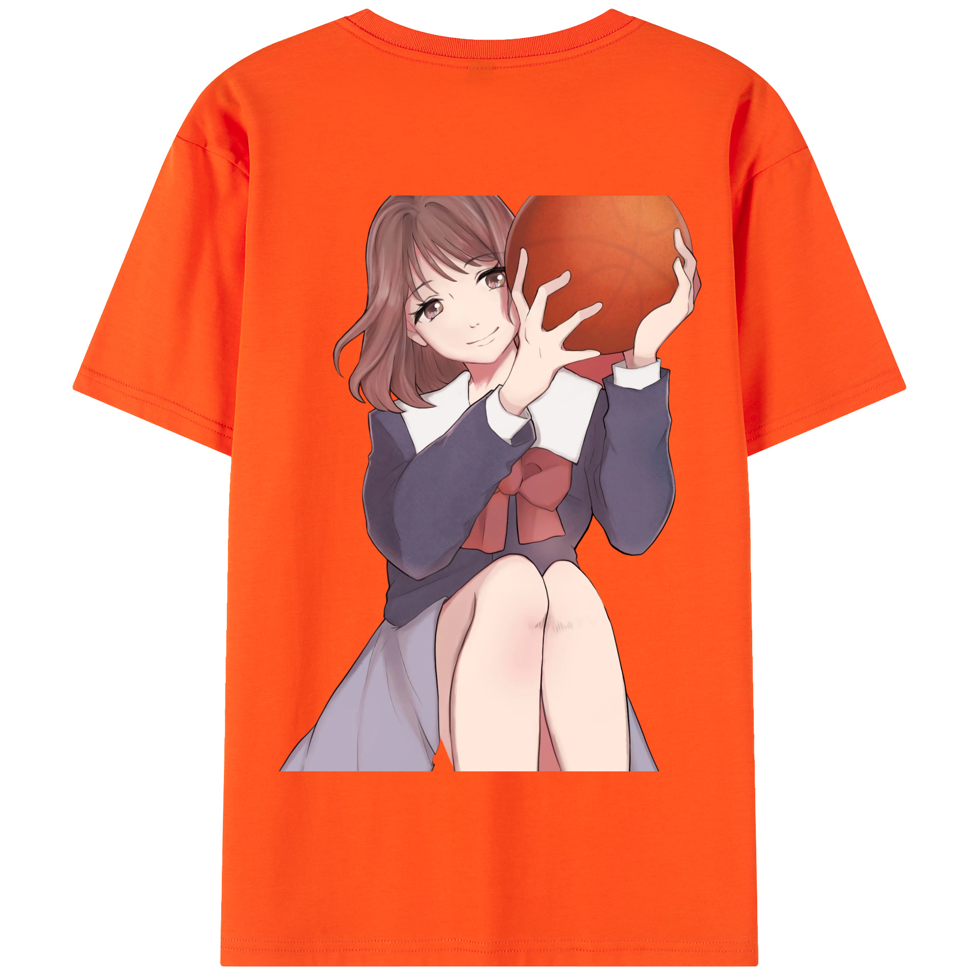 SLAM DUNK／スラムダンク 綿100％半袖Tシャツ（背面プリント）