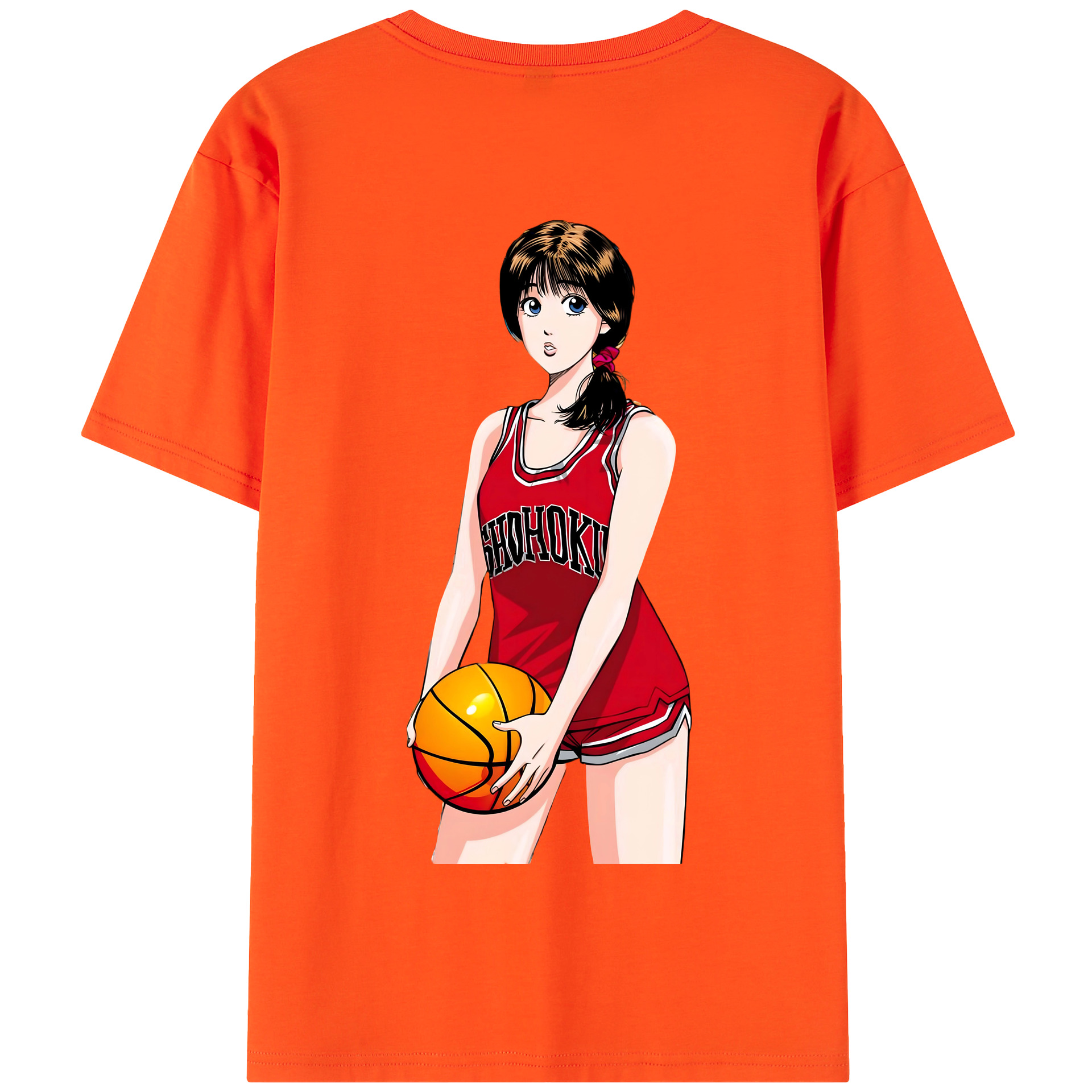 SLAM DUNK／スラムダンク 綿100％半袖Tシャツ（背面プリント）