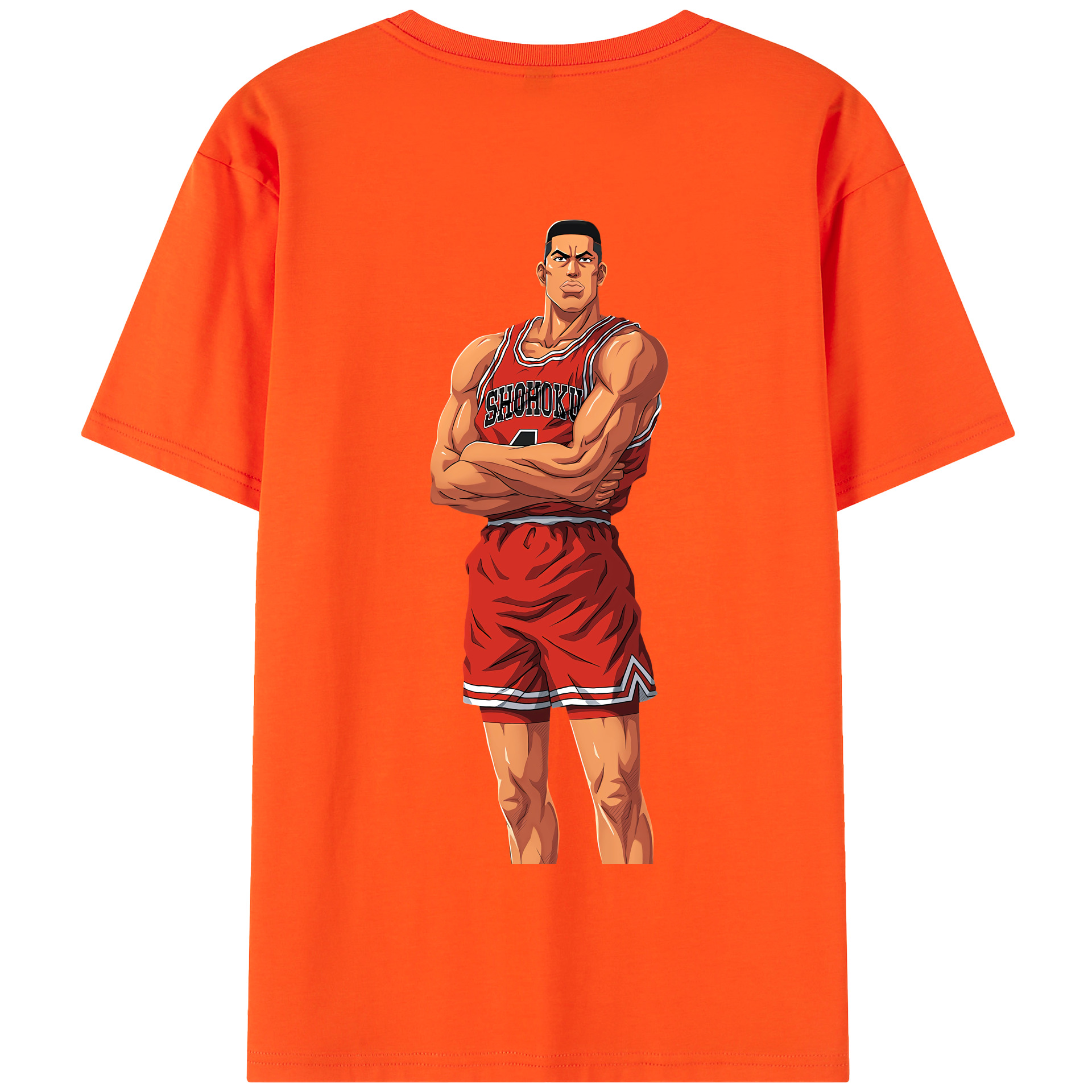 （画像用） SLAM DUNK／スラムダンク 綿100％半袖Tシャツ（背面プリント）
