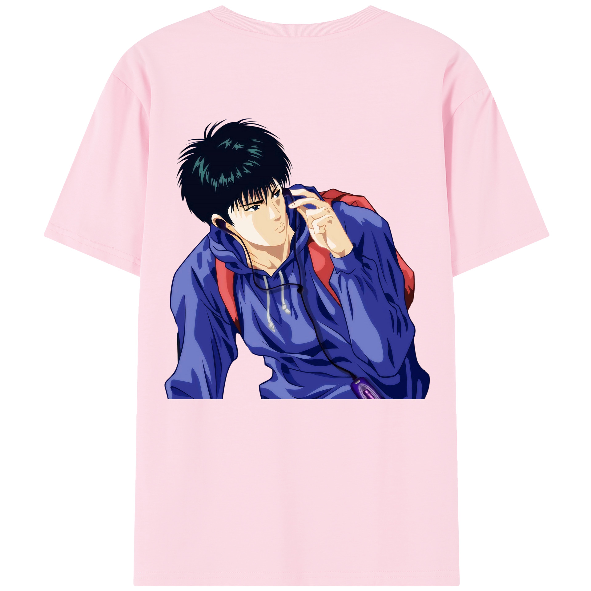 SLAM DUNK／スラムダンク 綿100％半袖Tシャツ（背面プリント）