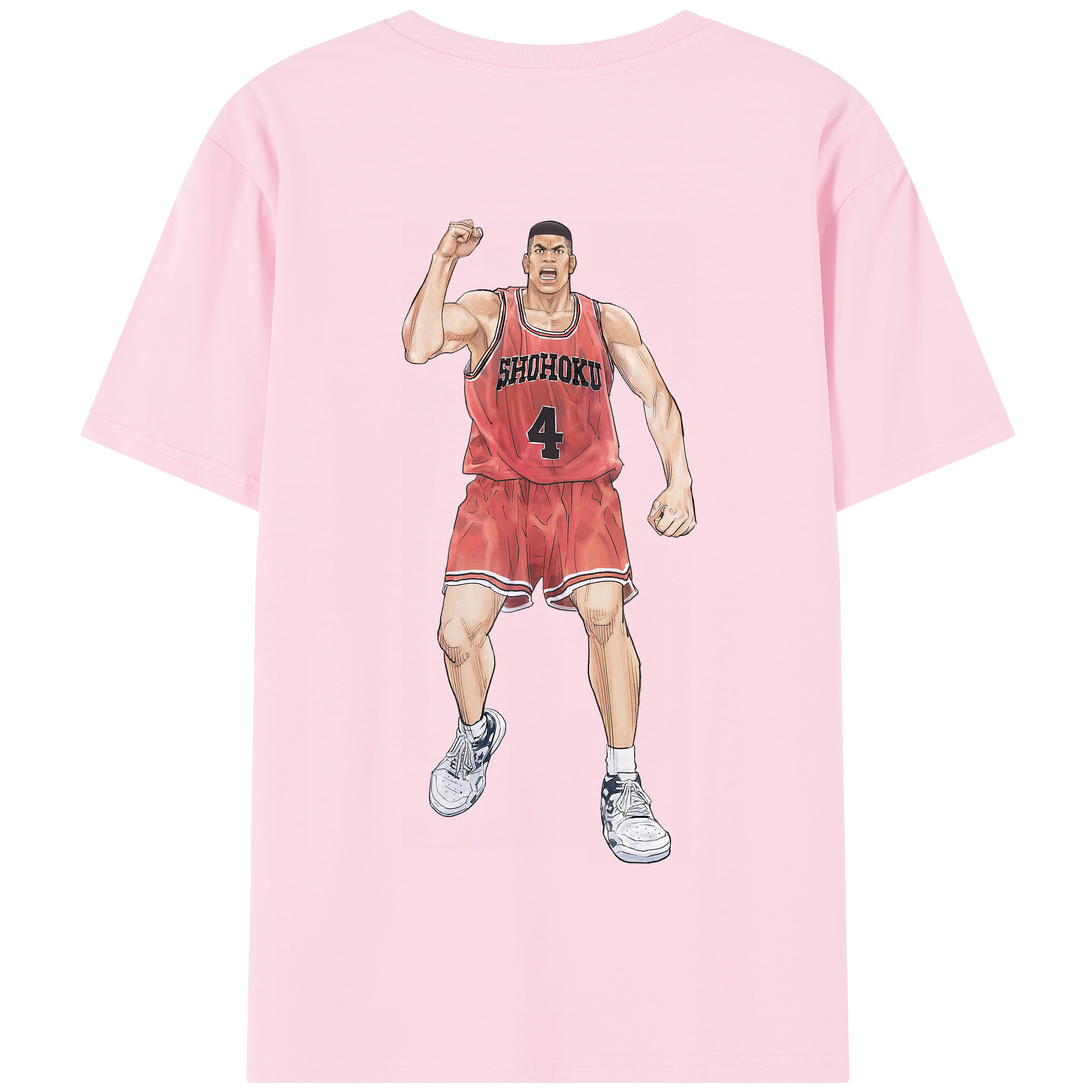 （画像用） SLAM DUNK／スラムダンク 綿100％半袖Tシャツ（背面プリント）