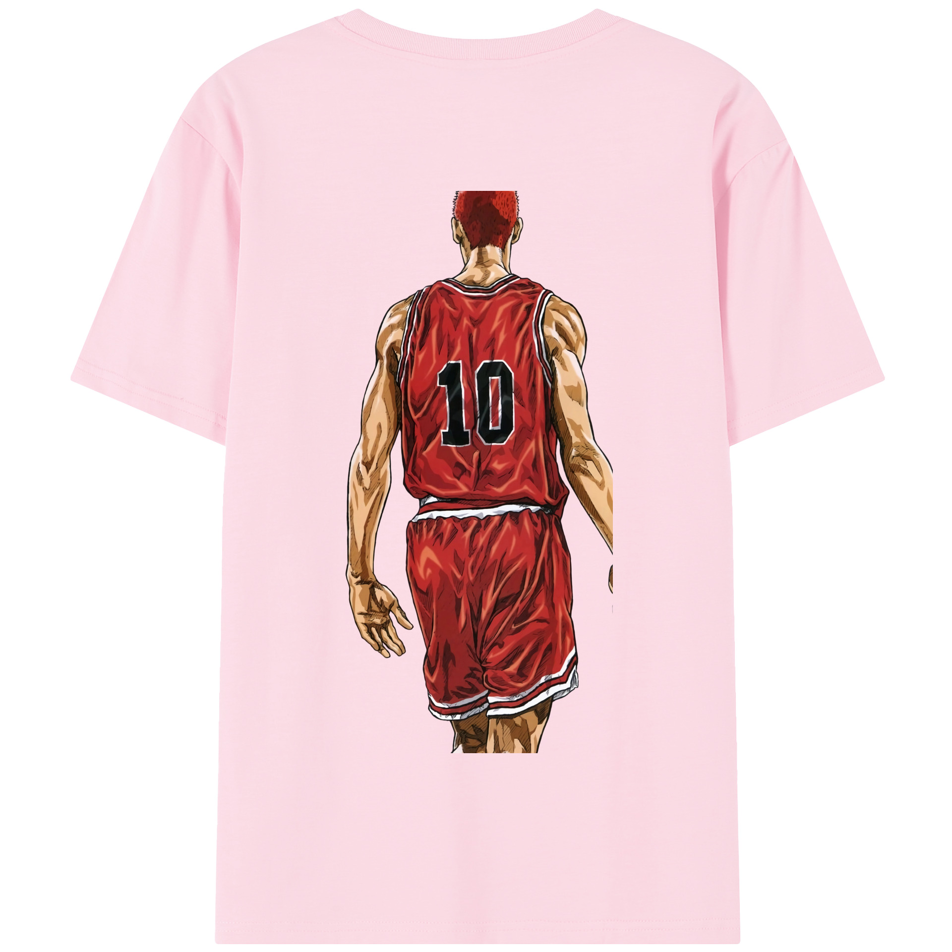 SLAM DUNK／スラムダンク 綿100％半袖Tシャツ（背面プリント）